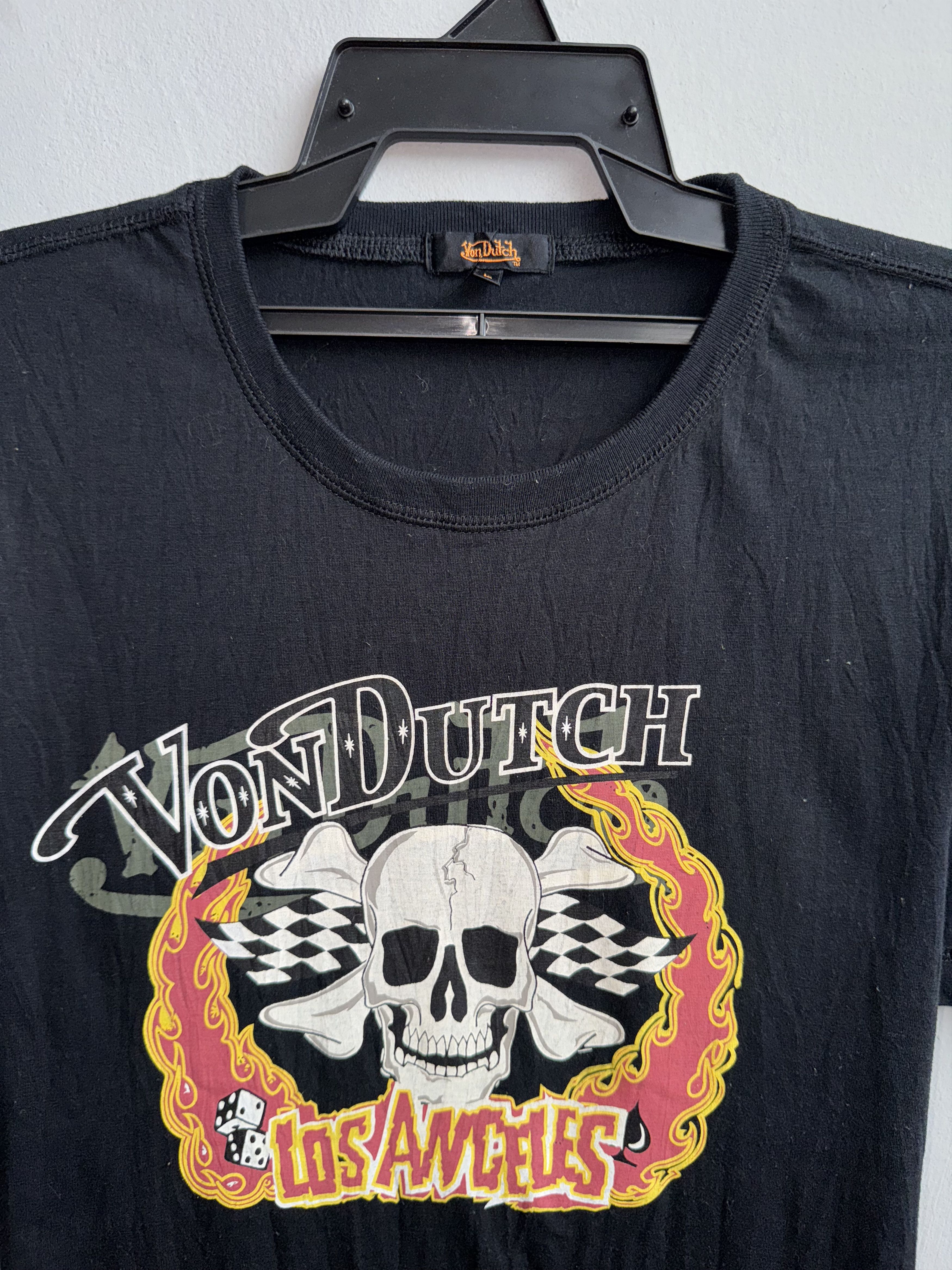 Von Dutch Von Dutch Los Angeles Skul Shirt Size US M / EU 48-50 / 2 - 2 Thumbnail