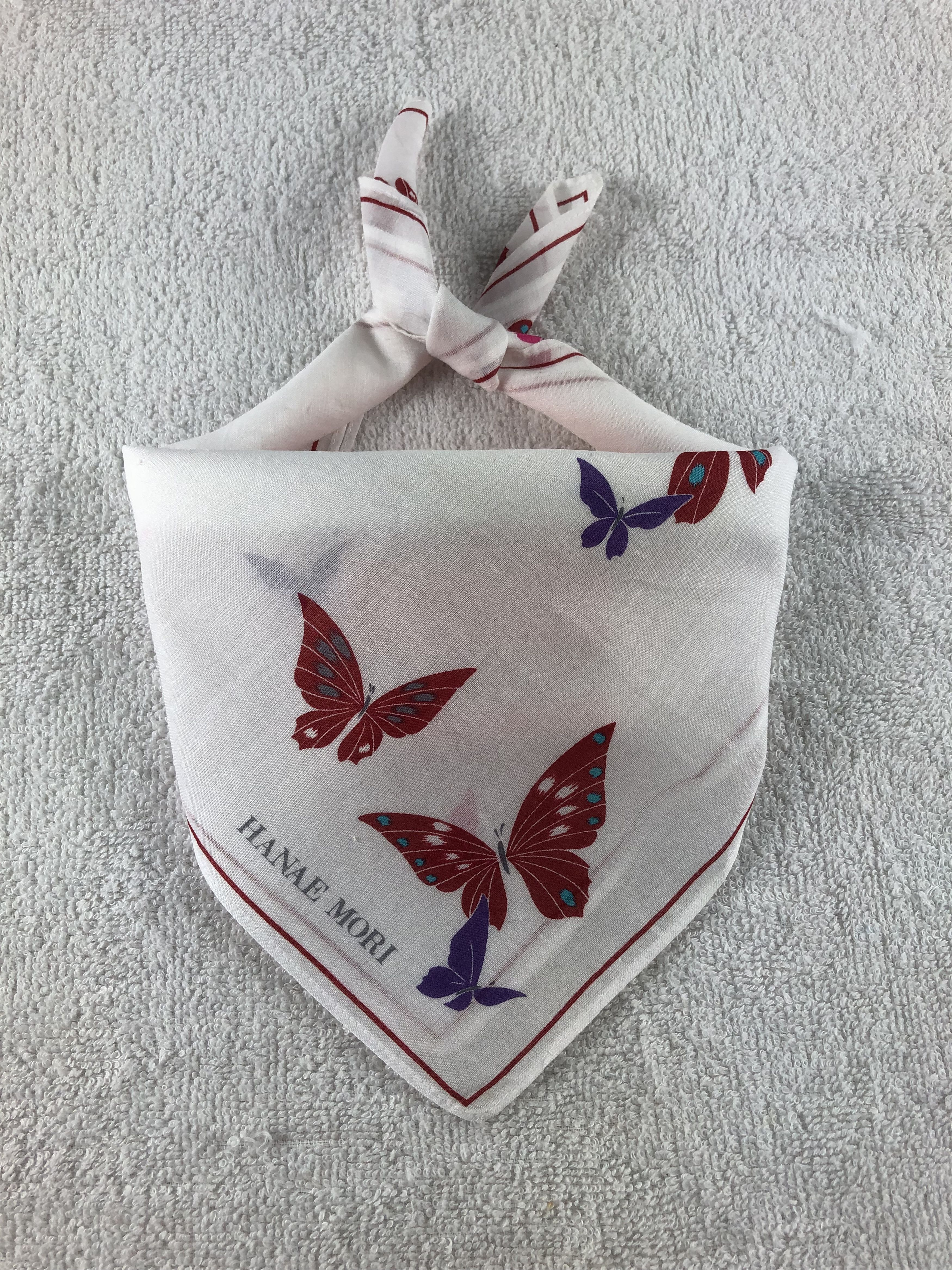 Hanae Mori × Japanese Brand × Vintage Hanae Mori Handkerchief / Bandana / Neckerchief Size ONE SIZE - 2 Thumbnail