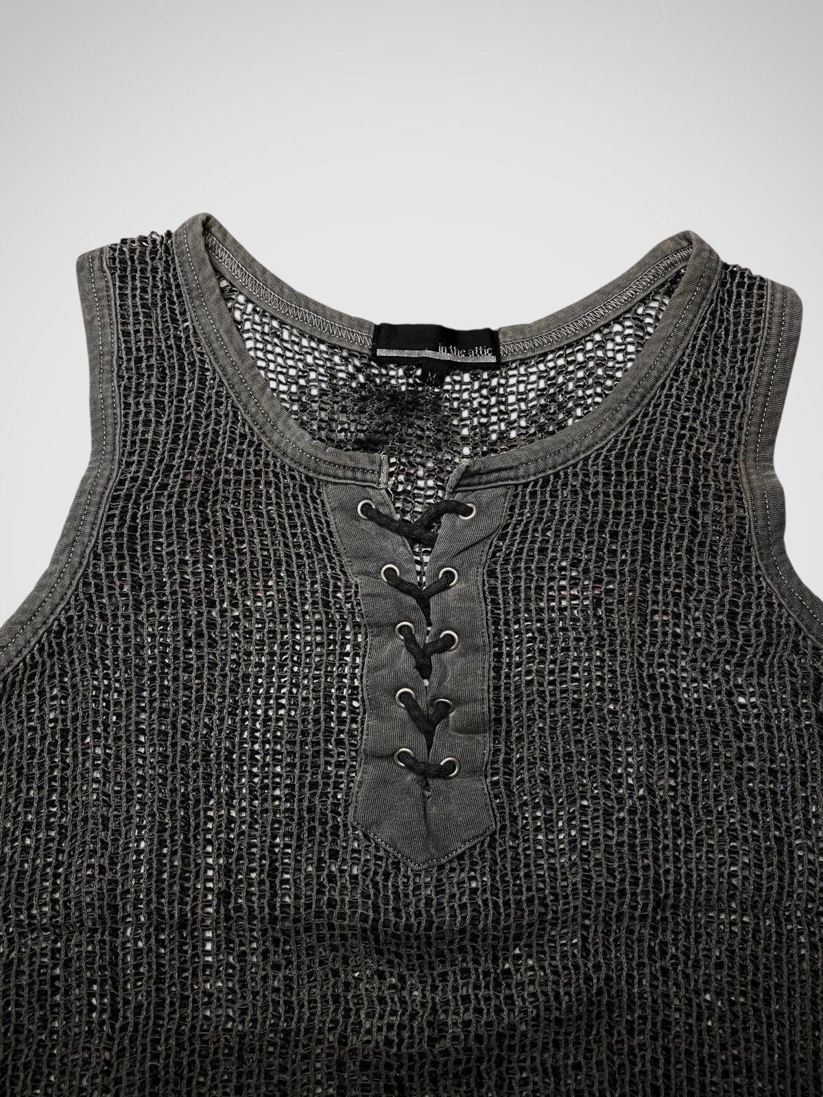 If Six Was Nine 2000's In The Attic Laced Knit Tanktop Size US S / EU 44-46 / 1 - 2 Thumbnail