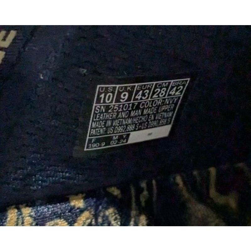 SKECHERS Skechers x Snoop Dogg Navy Paisley Bandana Leather Sneakers Size US 10 / IT 40 - 4 Thumbnail