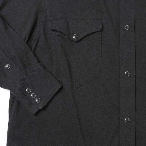 Comoli cotton jersey western shirt size 3 black Size US L / EU 52-54 / 3 - 5 Thumbnail