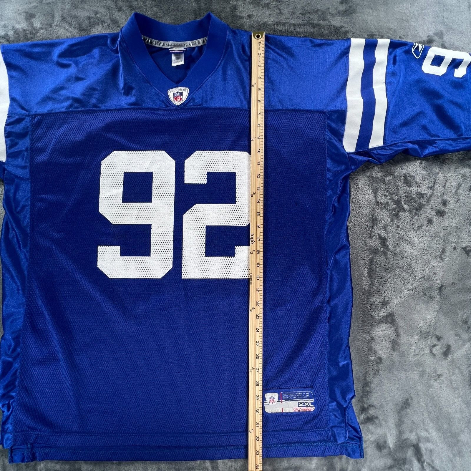 Reebok Reebok Football Jersey Men 2XL Vintage Y2K Indianapolis Colt Size US XXL / EU 58 / 5 - 6 Thumbnail