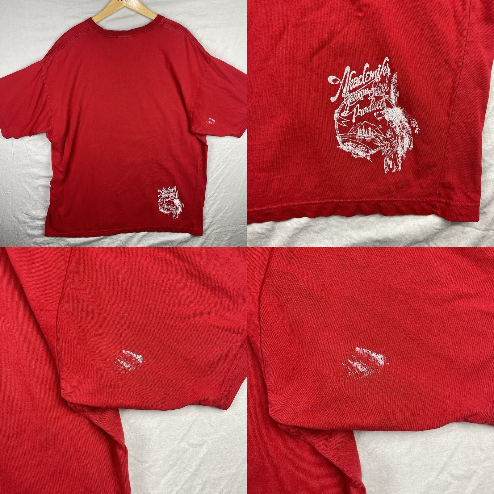 Akademiks VINTAGE Akademiks Shirt Men XL Still Fighting Hip Hop Streetwear Red Shirt Size US XL / EU 56 / 4 - 9 Thumbnail