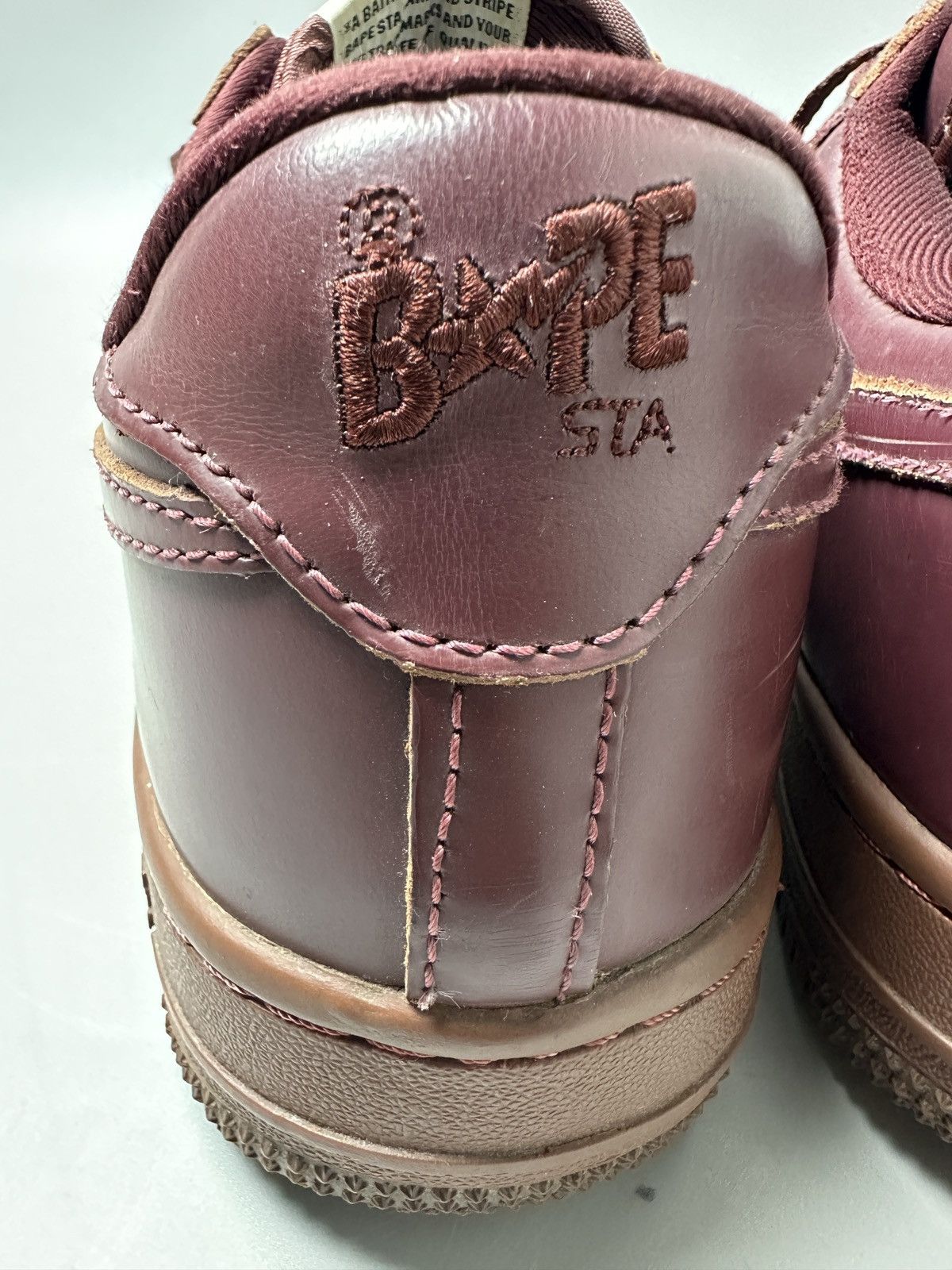 Bape Glass Leather Bapesta Size US 9.5 / EU 42-43 - 8 Thumbnail