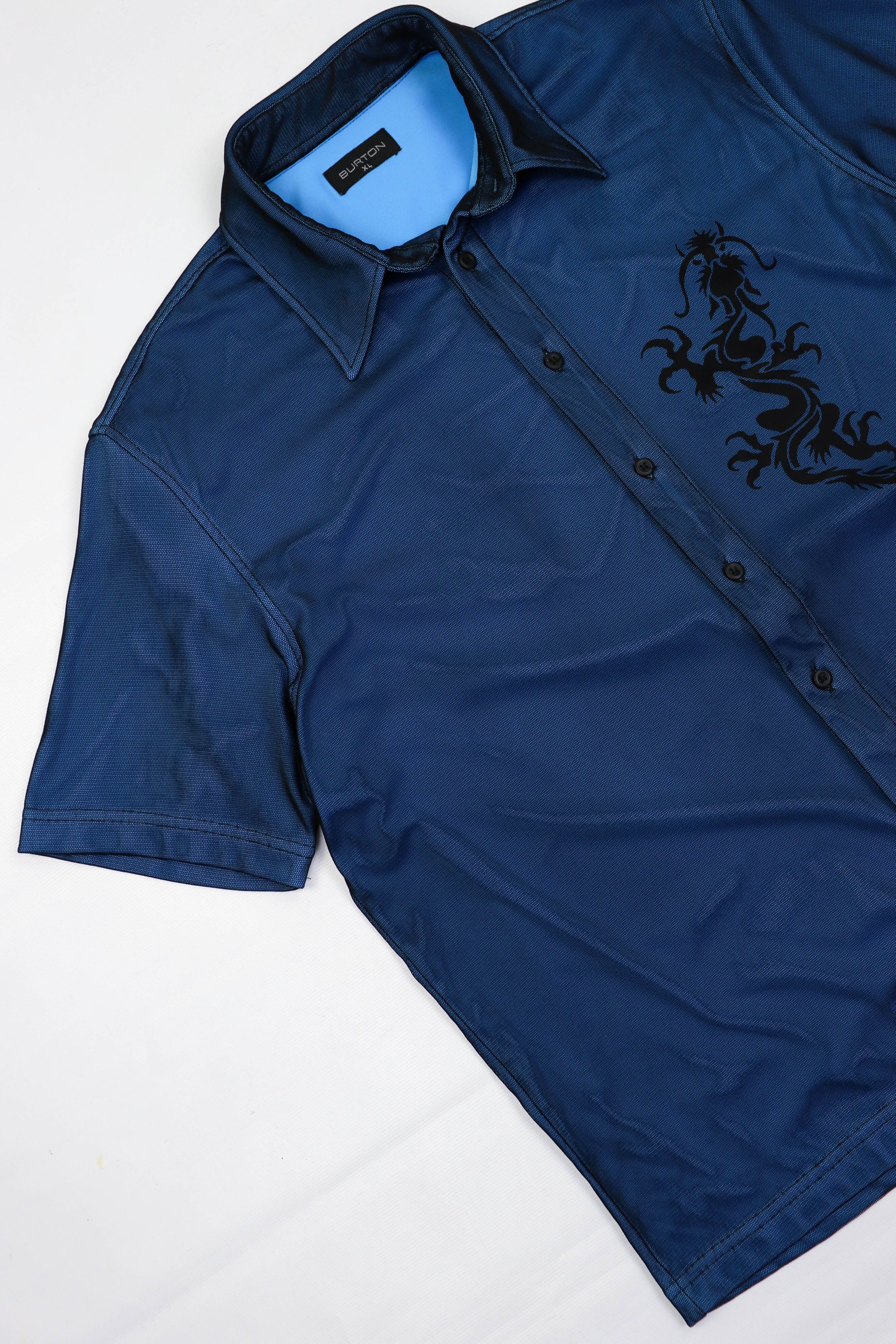 Burton Burton Vintage Dragon Graphics Mesh Double Layered Shirt Size US L / EU 52-54 / 3 - 4 Thumbnail
