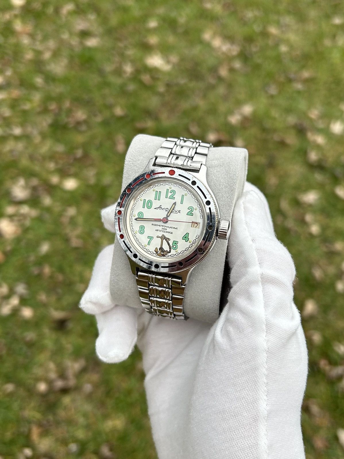 Vintage Vintage Watch Vostok Amphibia USSR Soviet Automatic 1980s Size ONE SIZE - 10 Thumbnail
