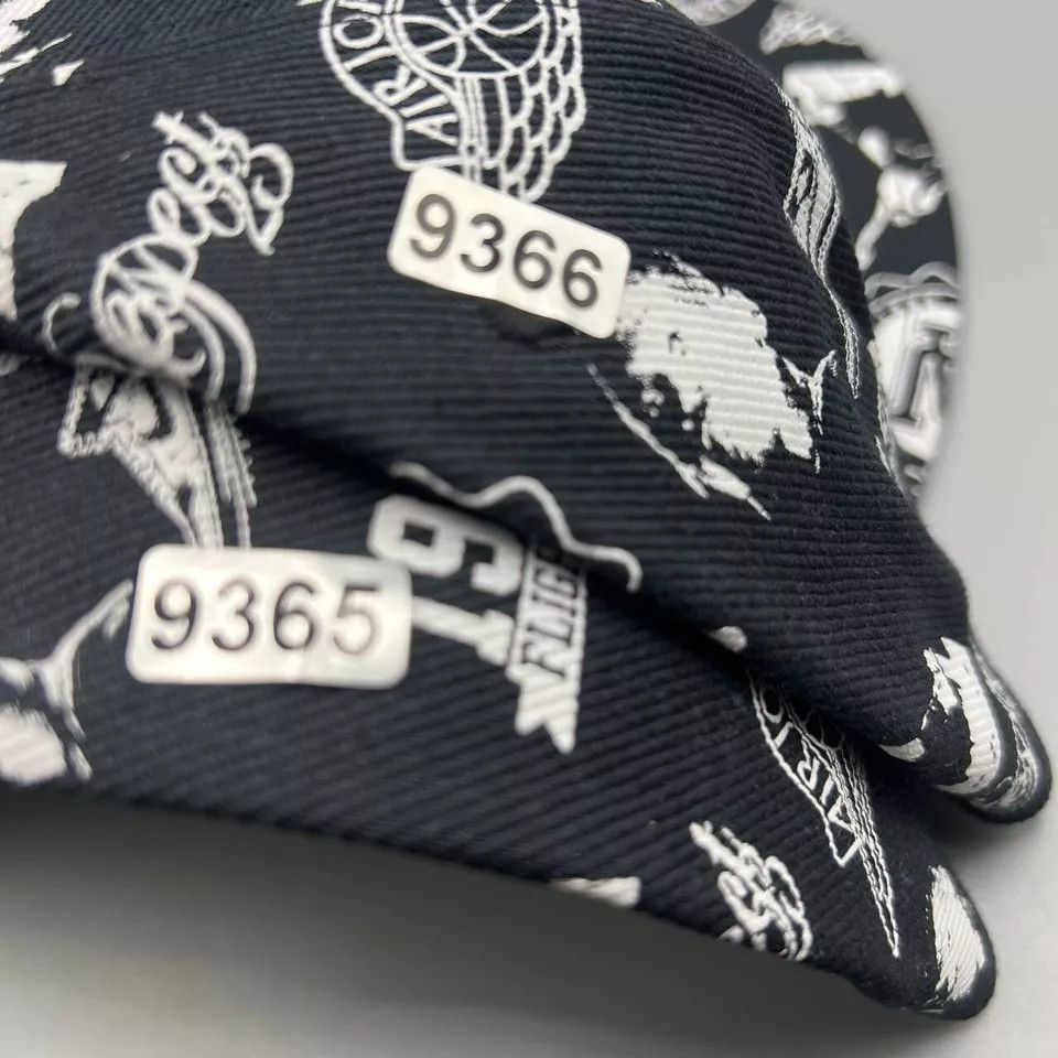 Jordan Brand Air Jordan Flight Hat Men 7 7/8 All Over Print Fitted Cap Size ONE SIZE - 8 Thumbnail