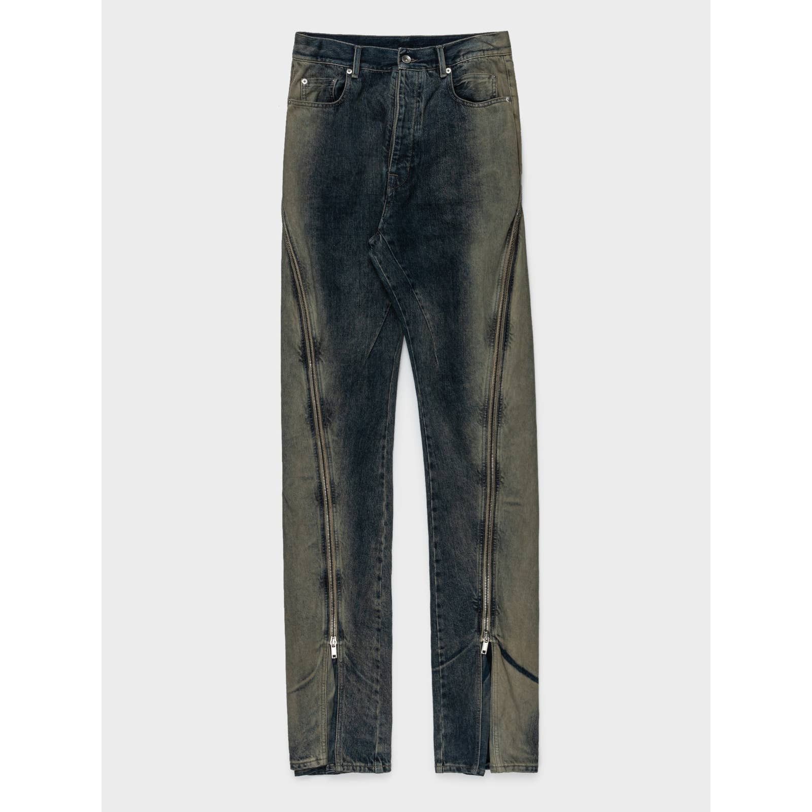 image of Rick Owens Bolan Jeans in Blue, Men's (Size 30)