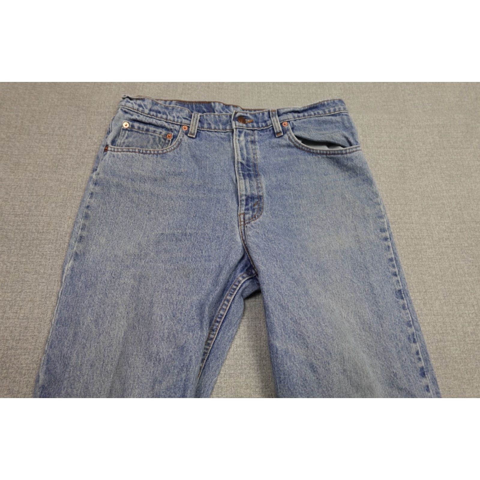 Levi's Vintage Levi's 550 Jeans Mens 36x32 Blue Relaxed Fit Straight Rancher Cowboy Jeans Size US 36 / EU 52 - 2 Thumbnail