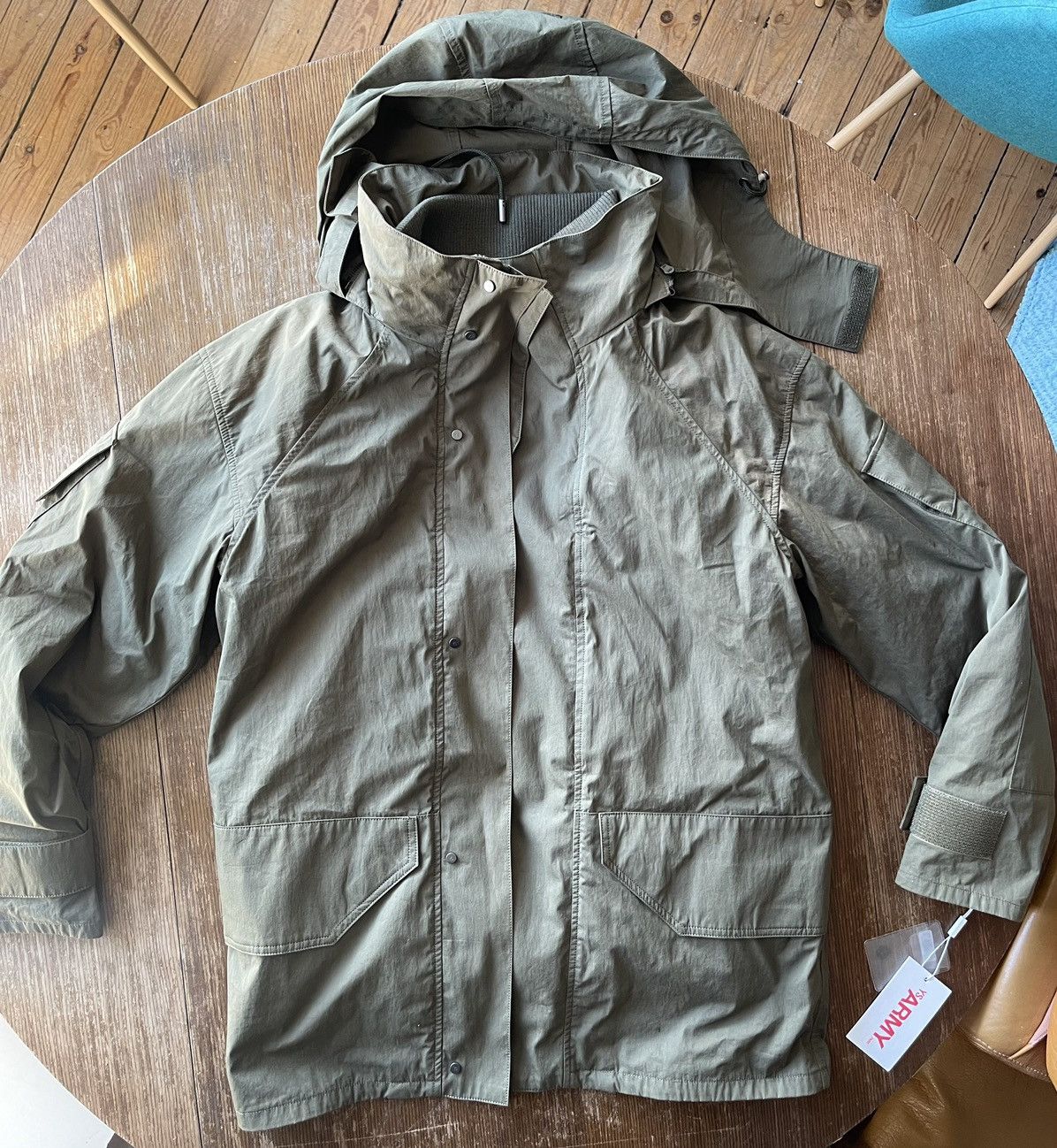 Yves Salomon BNWT YVES Salomon Green Parka Size US S / EU 44-46 / 1 - 1 Thumbnail