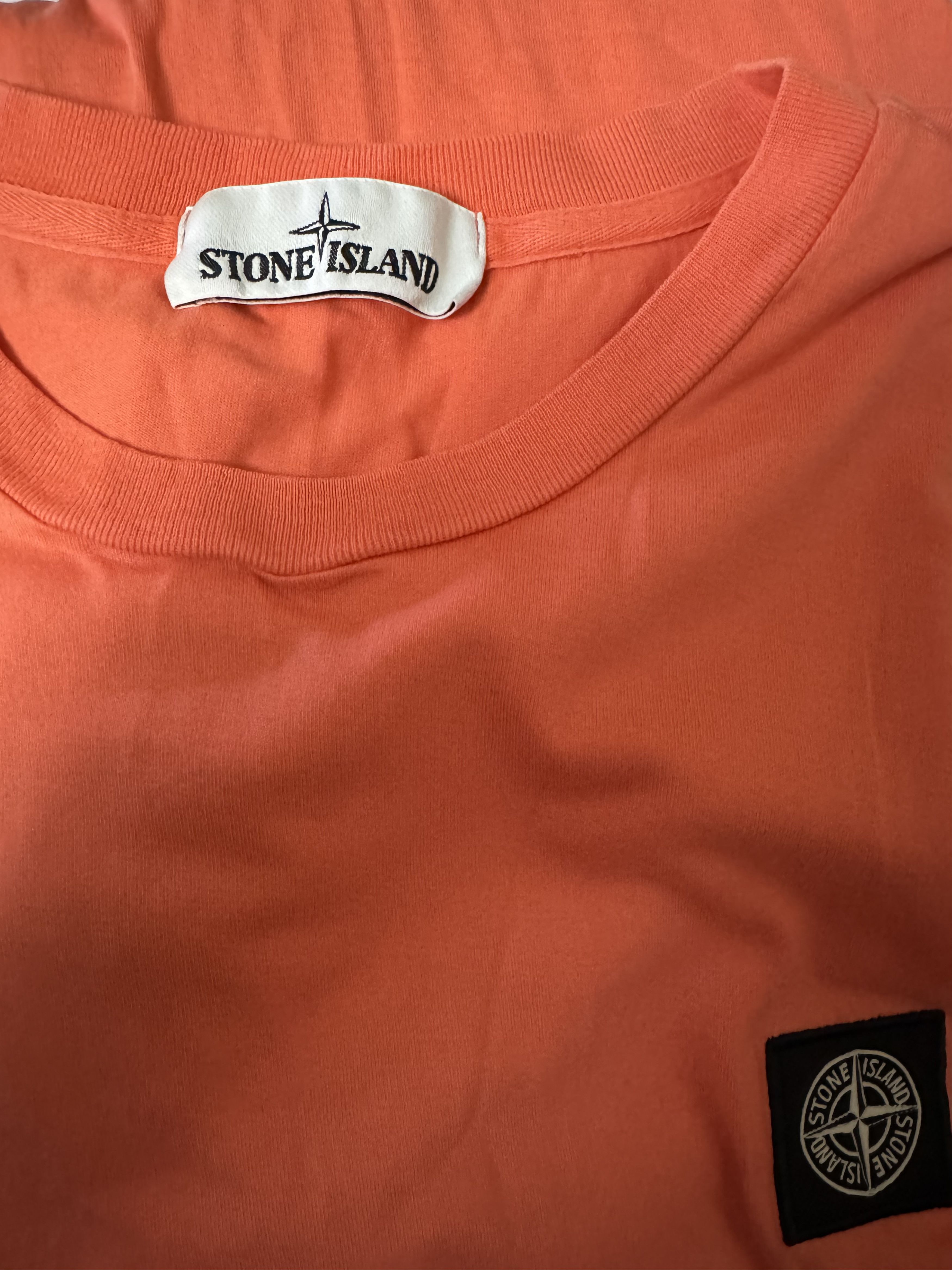 Stone Island Stone Island Patch Logo T-Shirt Size US XL / EU 56 / 4 - 4 Thumbnail