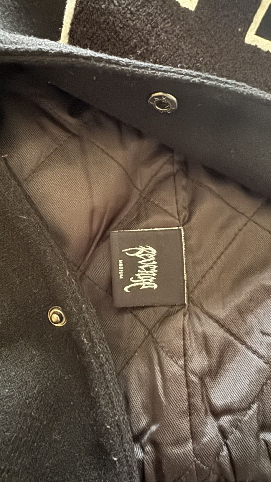 Revenge Revenge Wool & Leather Varsity Jacket Size US M / EU 48-50 / 2 - 10 Thumbnail