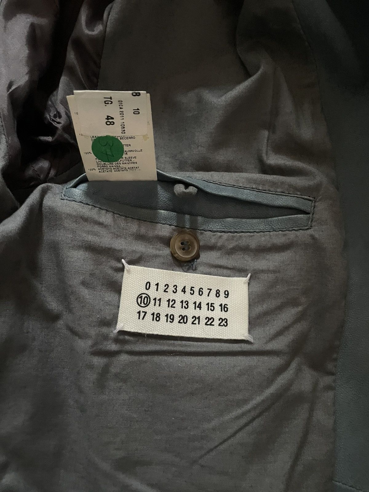 Maison Margiela Unique piece never produced / Exclusive leather jacket Size US M / EU 48-50 / 2 - 7 Thumbnail