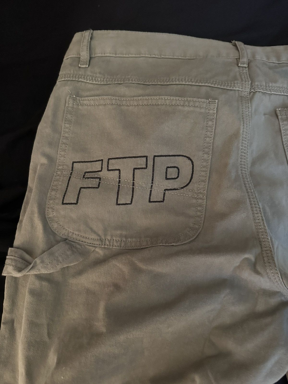 Fuck The Population FTP navy green pants Size US 34 / EU 50 - 3 Thumbnail