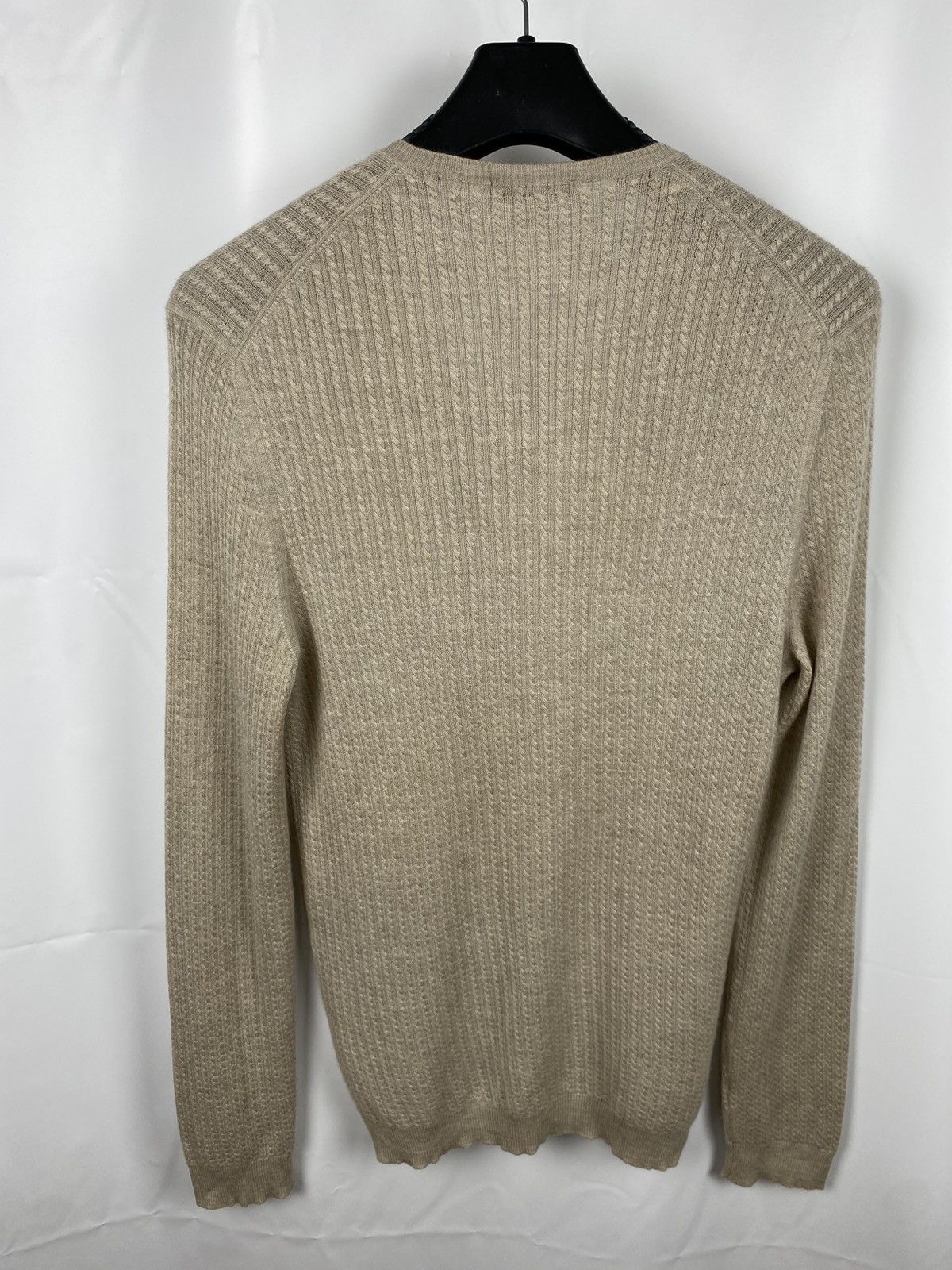 Valentino Valentino Men Pullover V-Neck Cashmere Lightweight Knit XL Size US XL / EU 56 / 4 - 7 Thumbnail