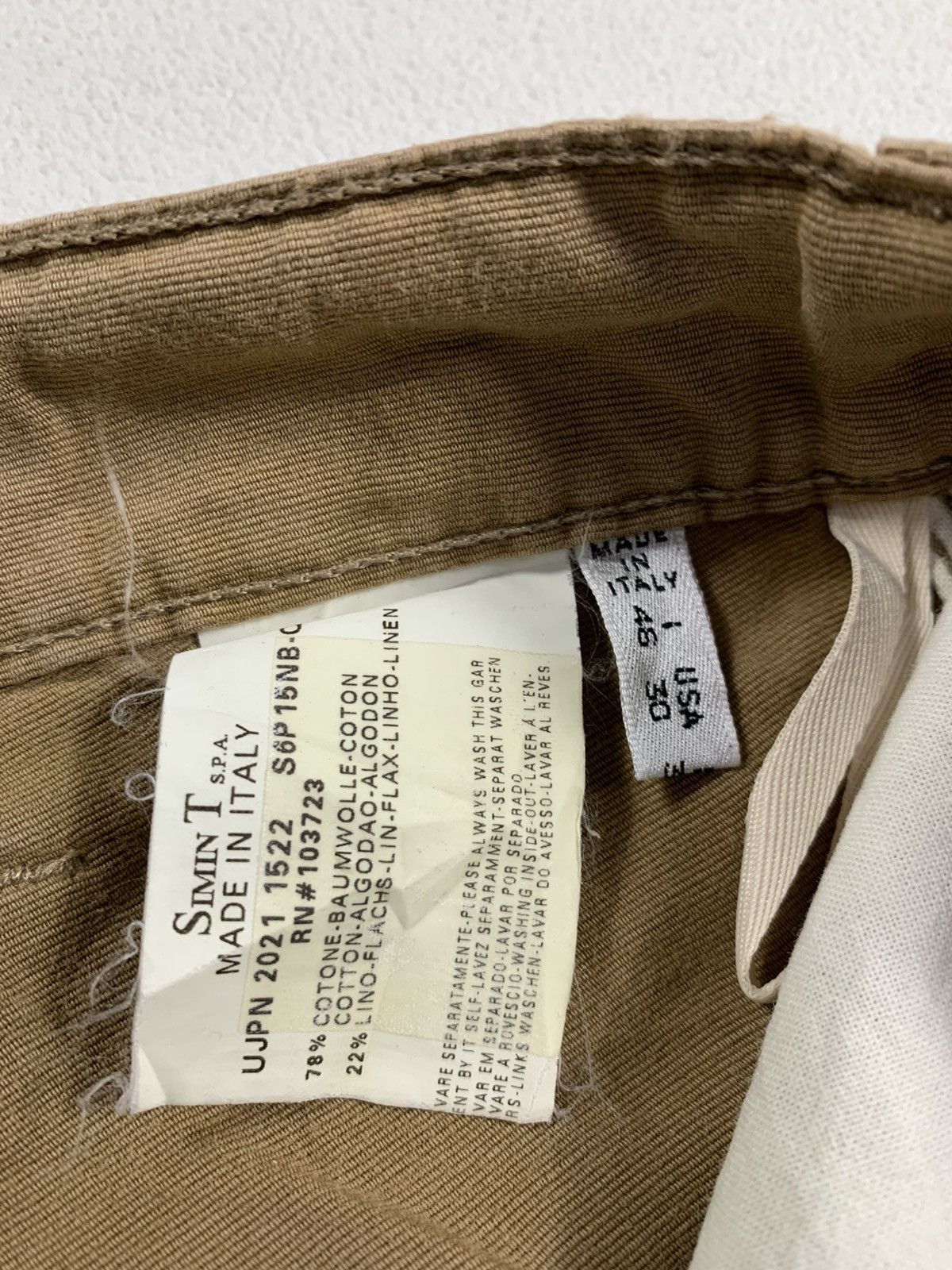 Armani Armani jeans double knee carpenter pants Size US 29 - 15 Thumbnail