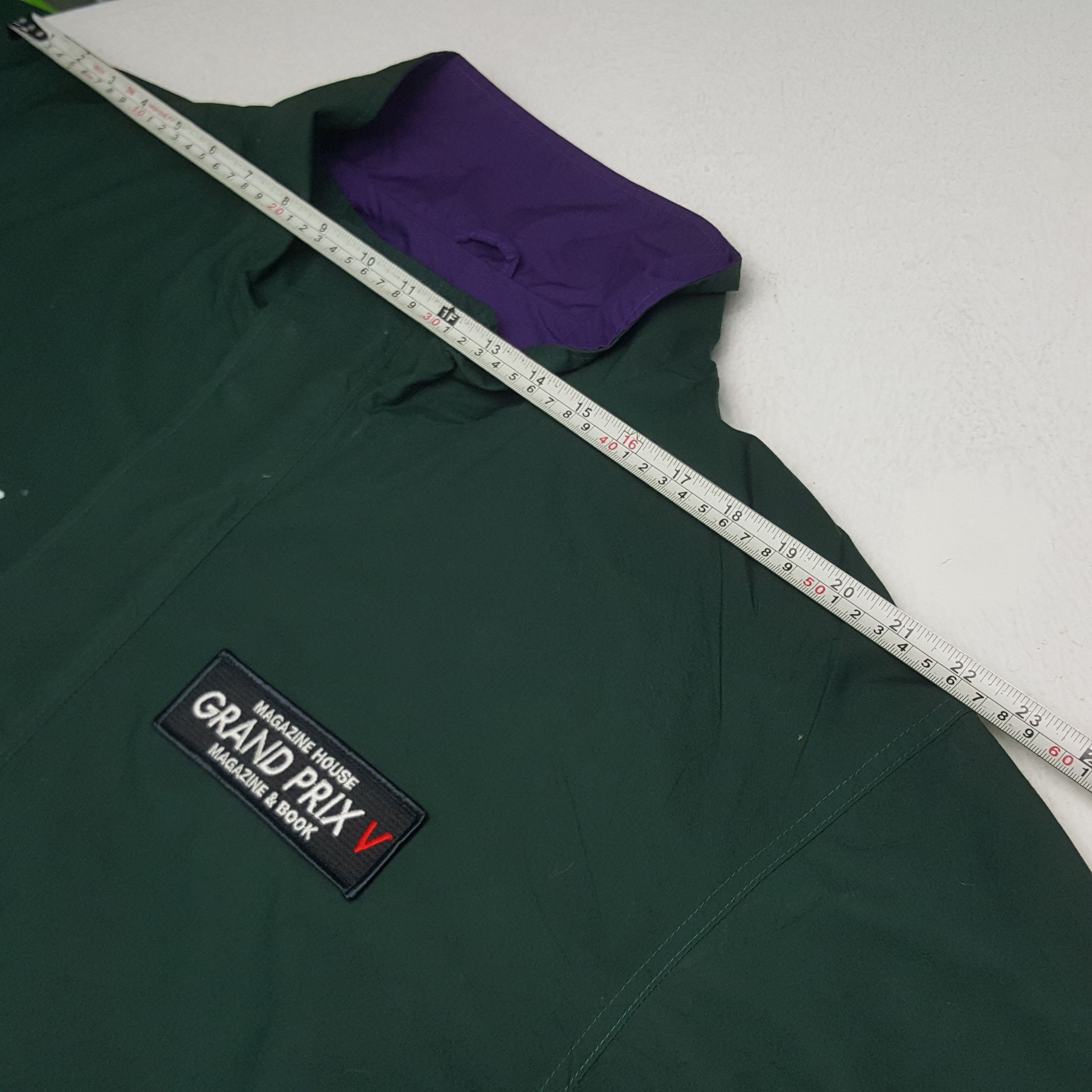 Japanese Brand × Vintage Vintage Grand Prix V X Custom Nissan Windbreaker Jacket Size US XL / EU 56 / 4 - 5 Thumbnail