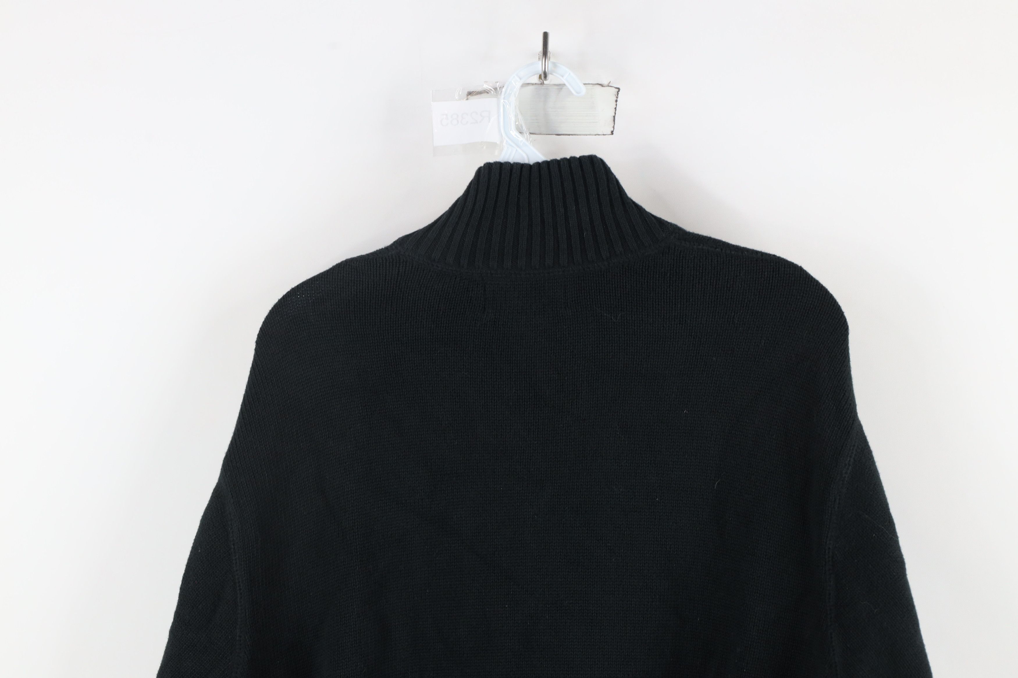 Eddie Bauer Vintage Eddie Bauer Knit Half Zip Pullover Sweater Black Size US L / EU 52-54 / 3 - 8 Thumbnail