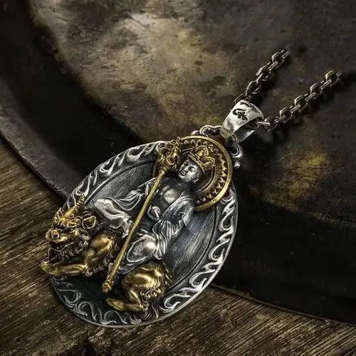Jewelry × Vintage Buddha Statue Necklace Size ONE SIZE - 2 Thumbnail