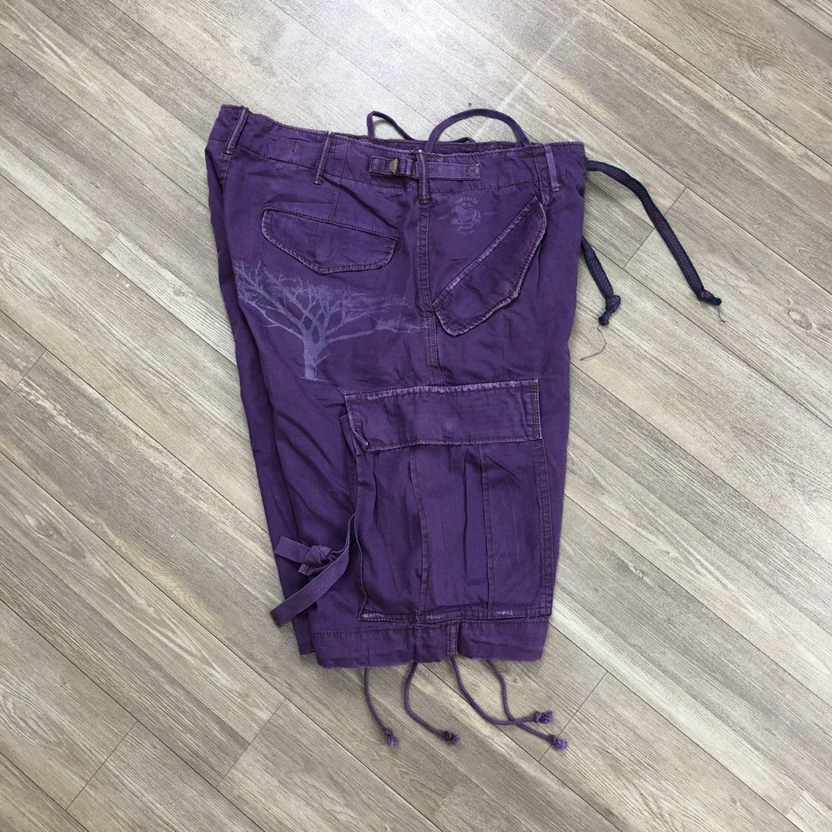 Polo Ralph Lauren Vintage Polo Ralph Lauren Military Bondage Cargo Shorts Size US 32 / EU 48 - 17 Thumbnail