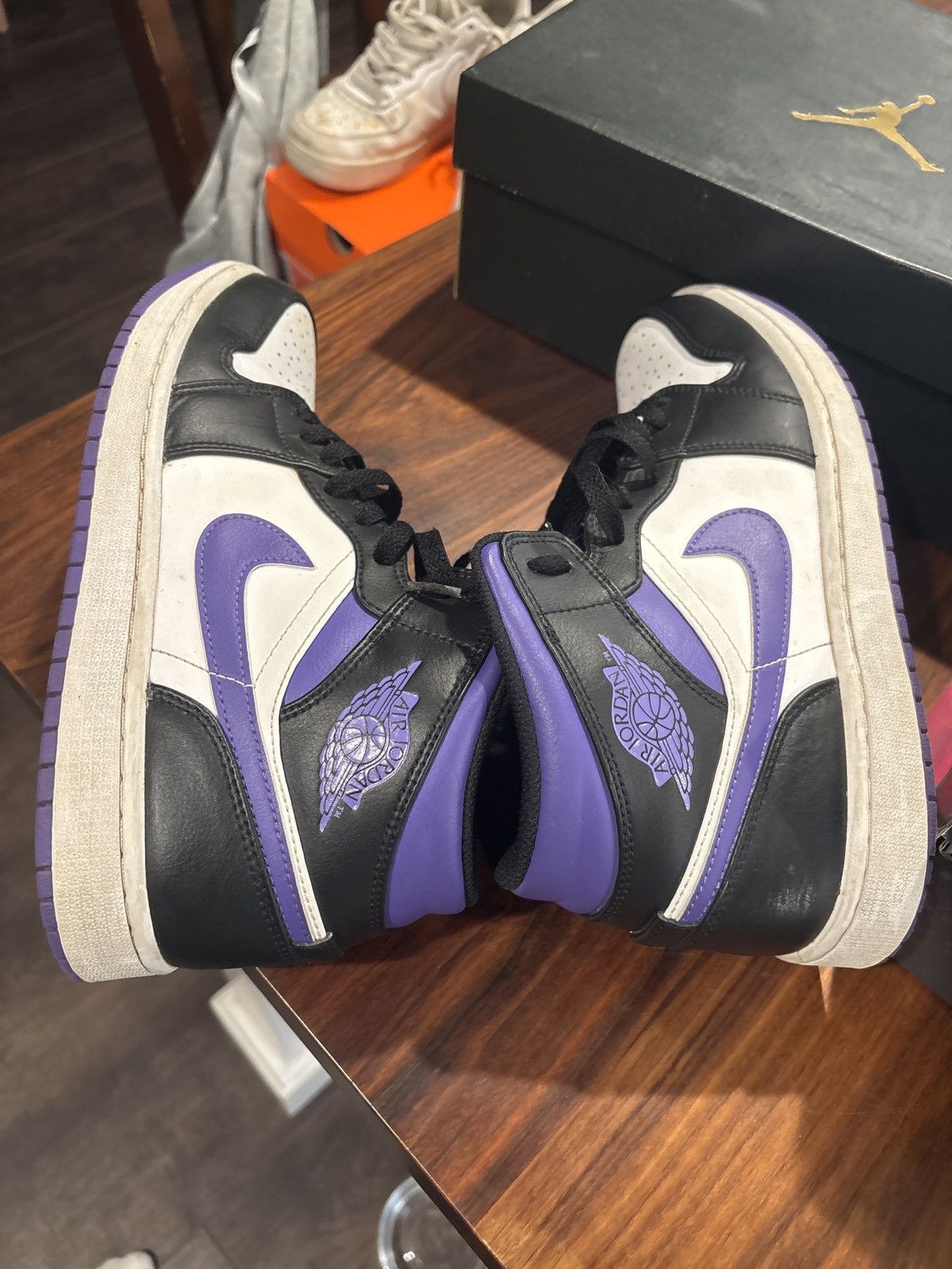 Jordan Brand Jordan 1 mid Dark iris Size US 9 / EU 42 - 3 Thumbnail