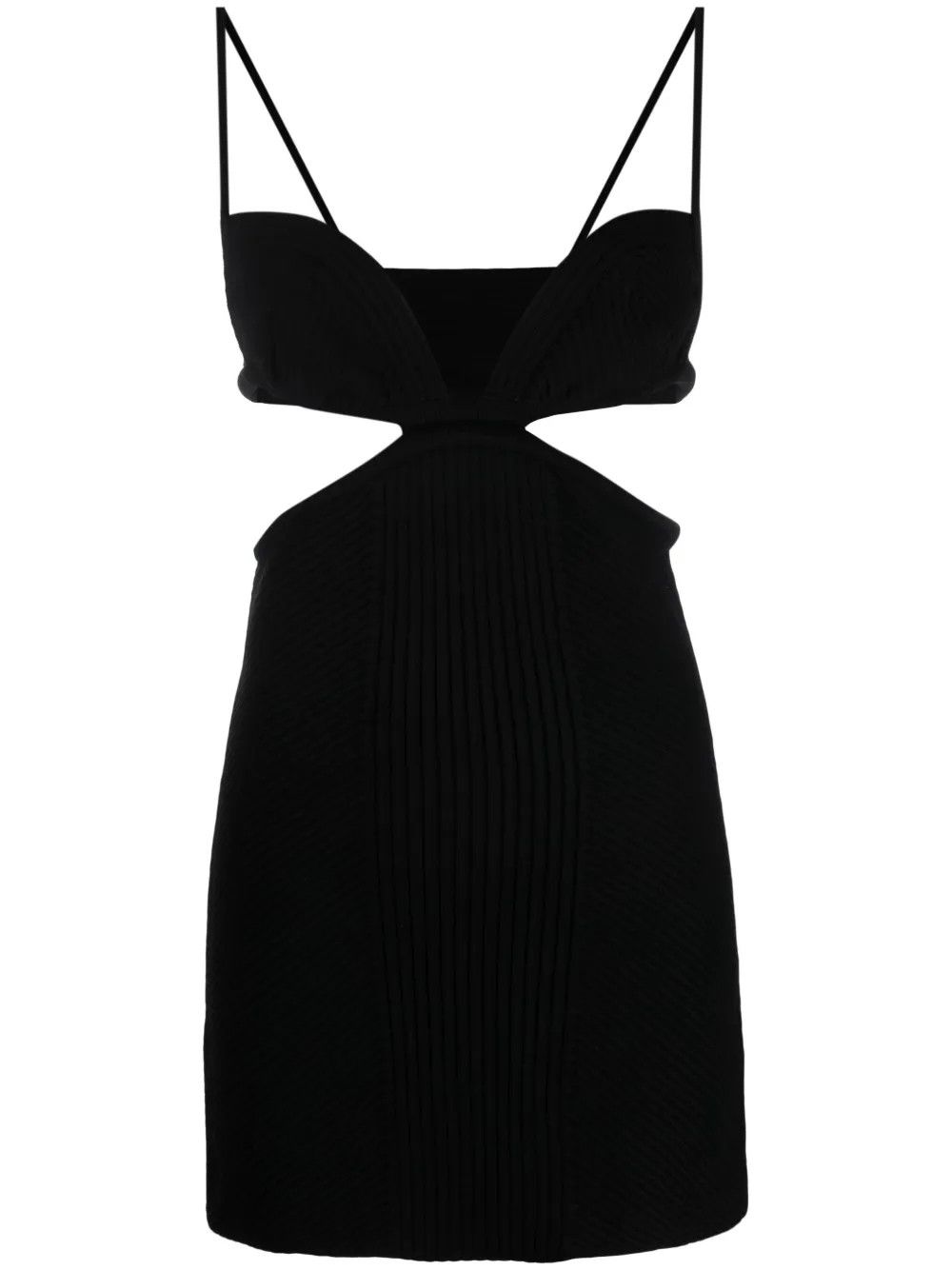 Off-White o1y1225 Mini Dress in Black Size XS / US 0-2 / IT 36-38 - 1 Thumbnail