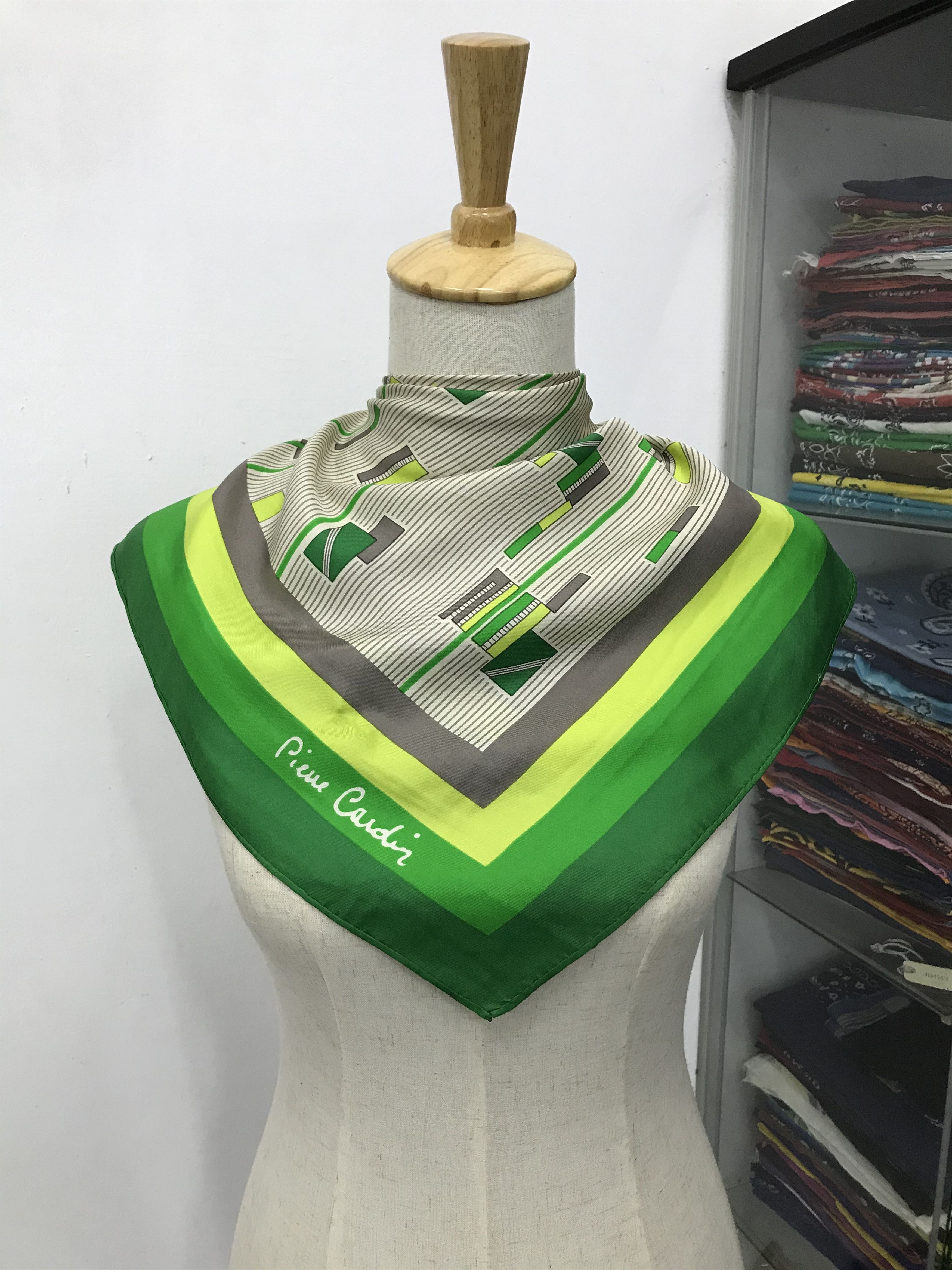 Pierre Cardin Vintage Pierre Cardin Silk Scarf Size ONE SIZE - 1 Thumbnail