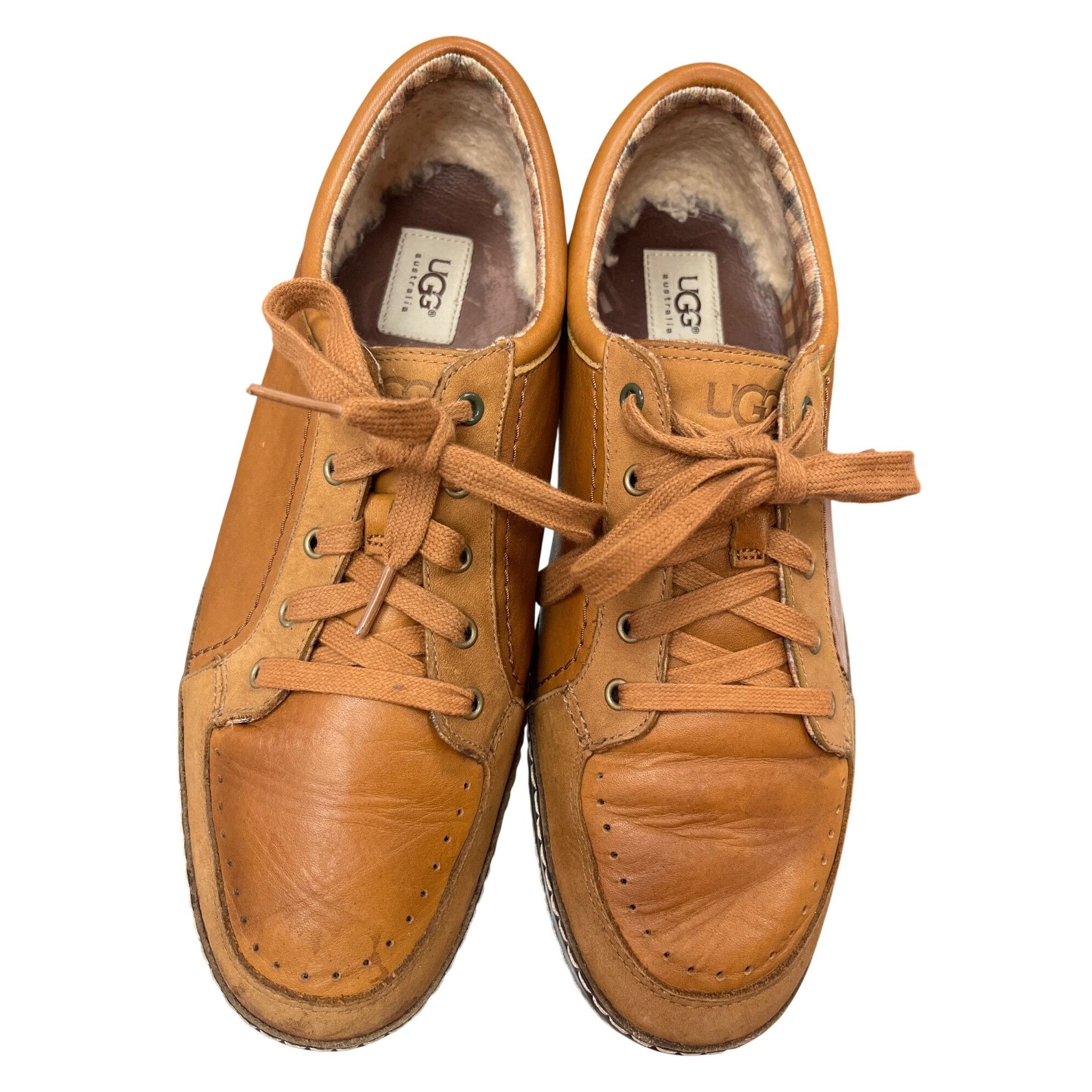 Ugg UGG Australia mens brown leather oxford sneaker hybrid shoes Size US 11 / EU 44 - 19 Thumbnail