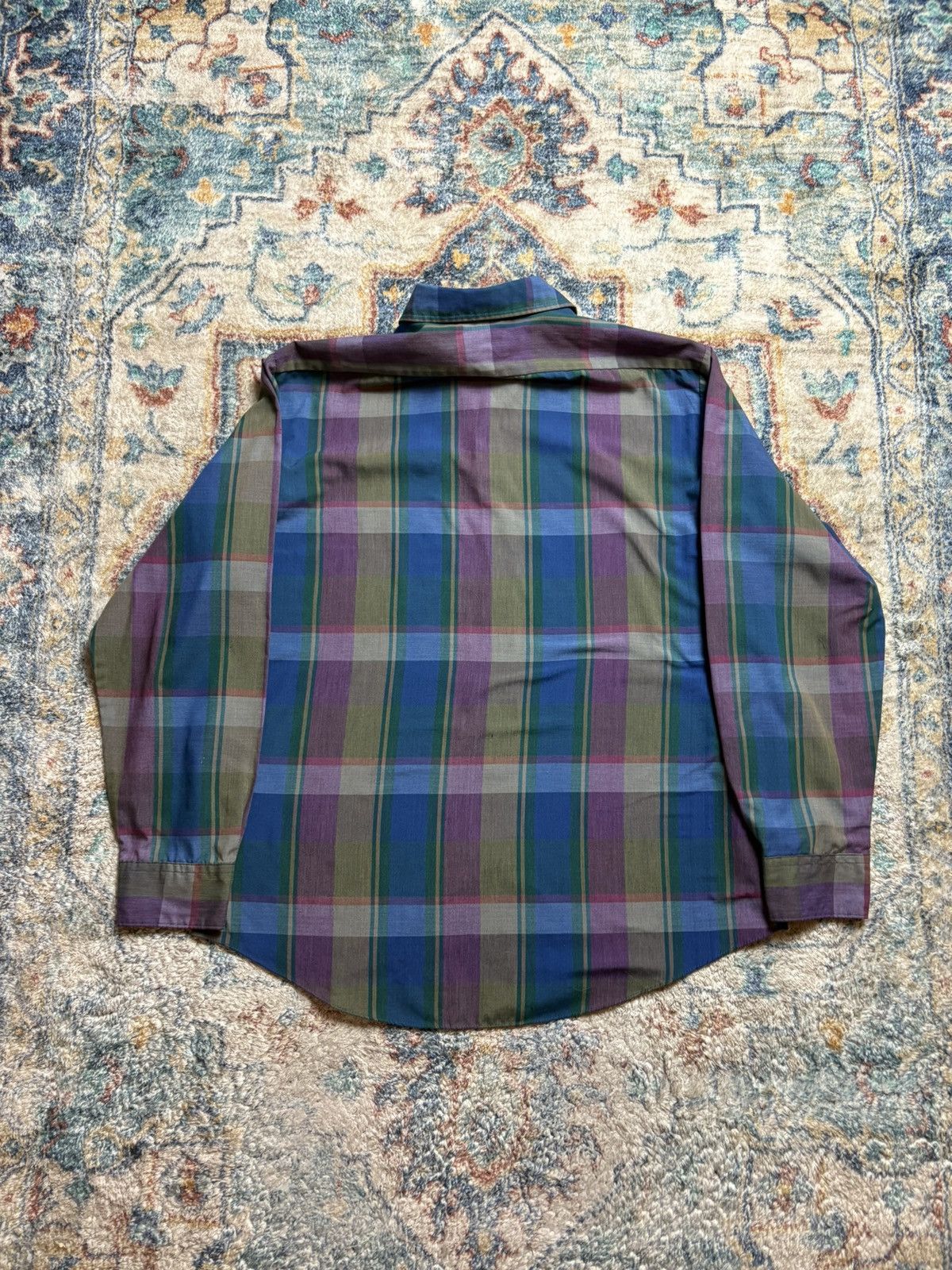 Vintage Vintage Club International Plaid Button-up Shirt Large Size US L / EU 52-54 / 3 - 2 Thumbnail