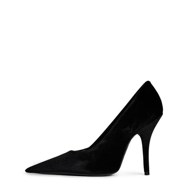 Balenciaga o1g2r1mq0924 Heels in Black Size US 7.5 / IT 37.5 - 2 Thumbnail
