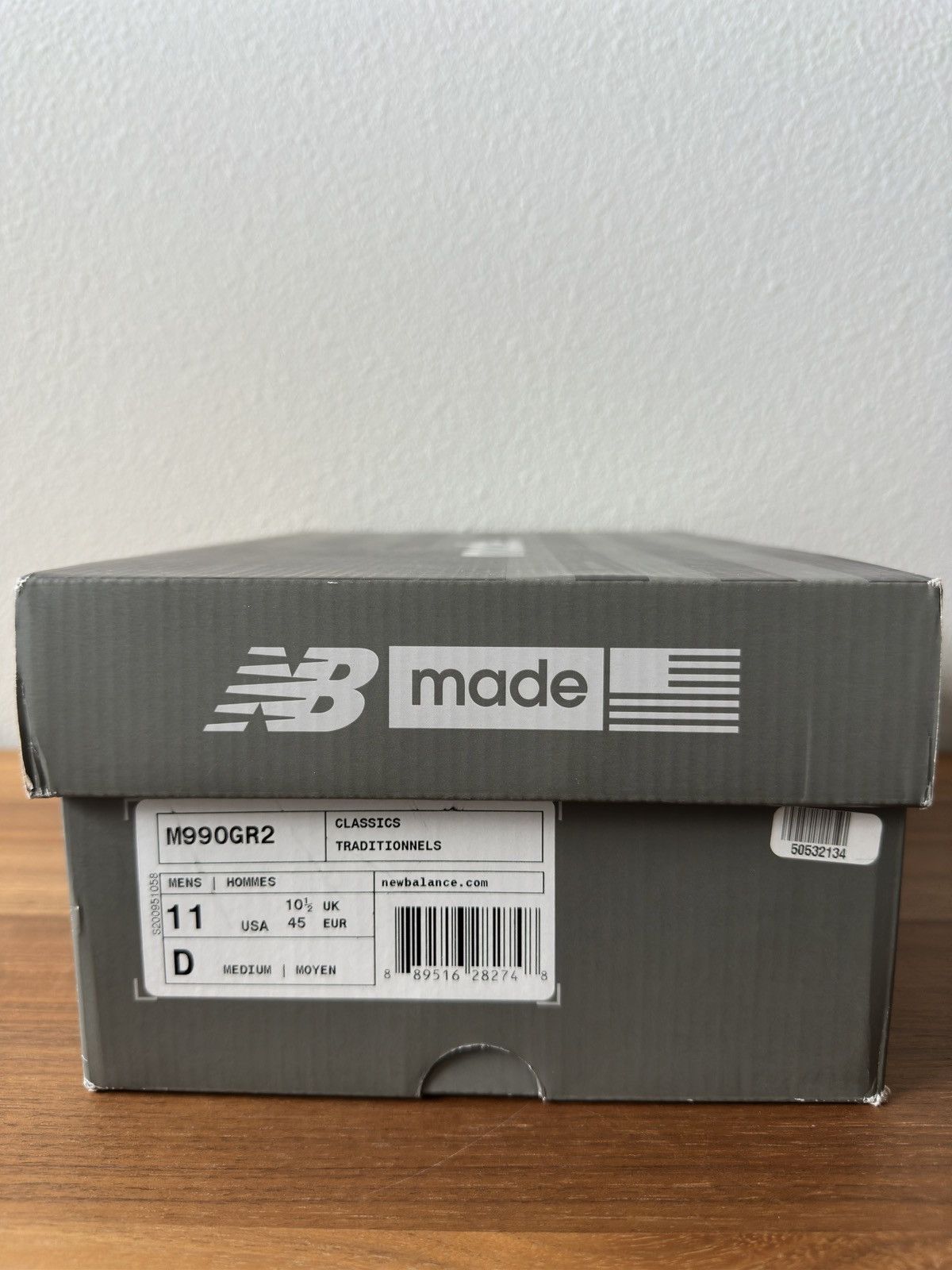New Balance New Balance 990v2 Grey Made in USA Size US 11 / EU 44 - 8 Thumbnail