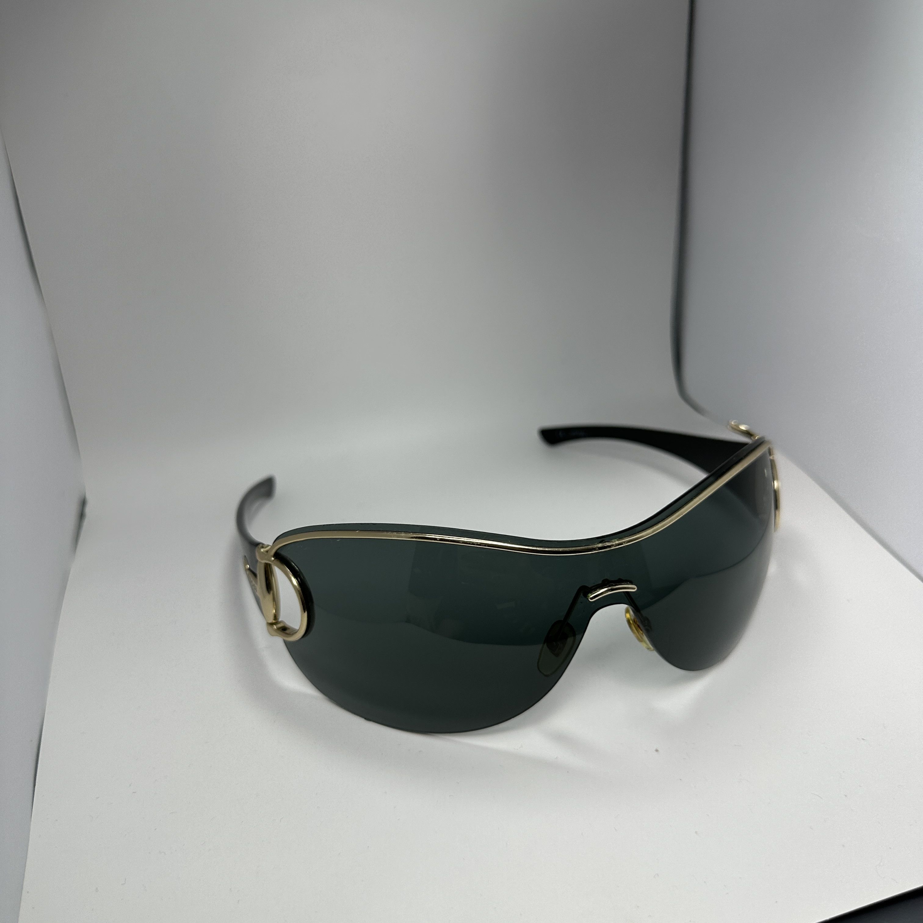 Gucci Vintage Avant Garde Gucci Mask Sunglasses 00s Size ONE SIZE - 11 Thumbnail