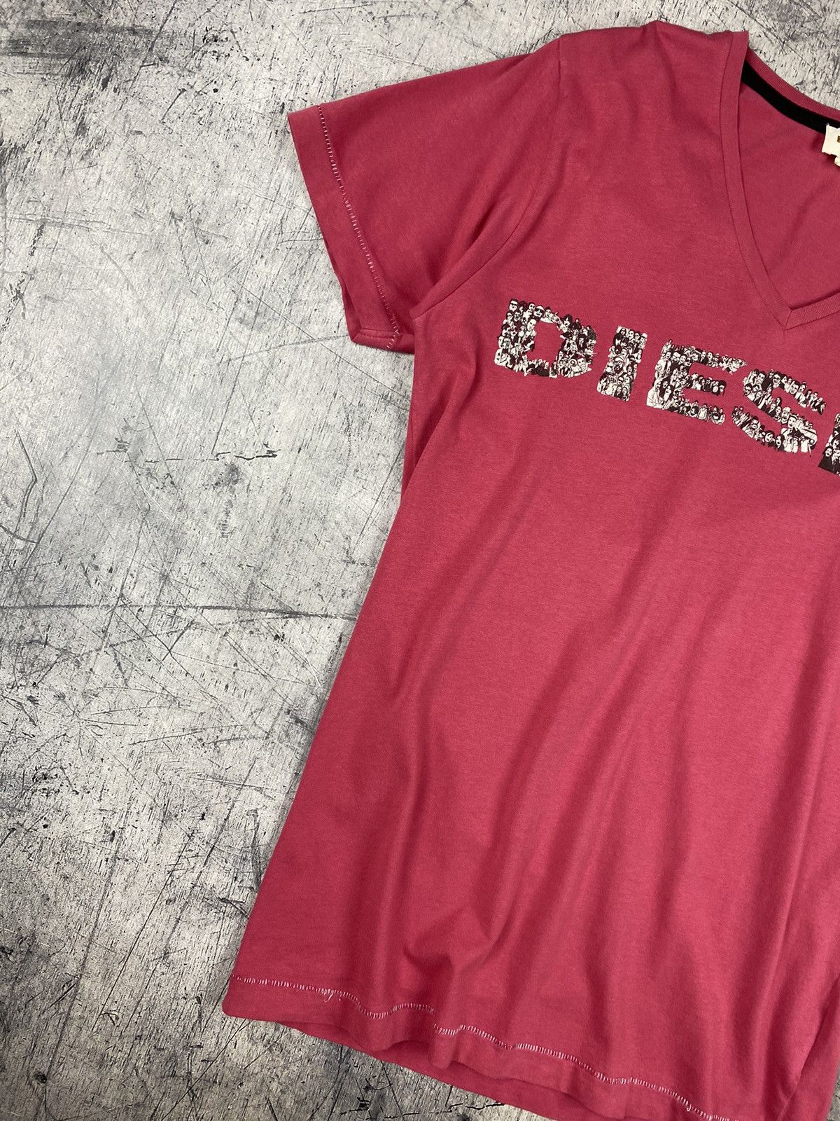 Diesel × Vintage Vintage Diesel Y2K Big Logo Tee T Shirt Size US M / EU 48-50 / 2 - 3 Thumbnail