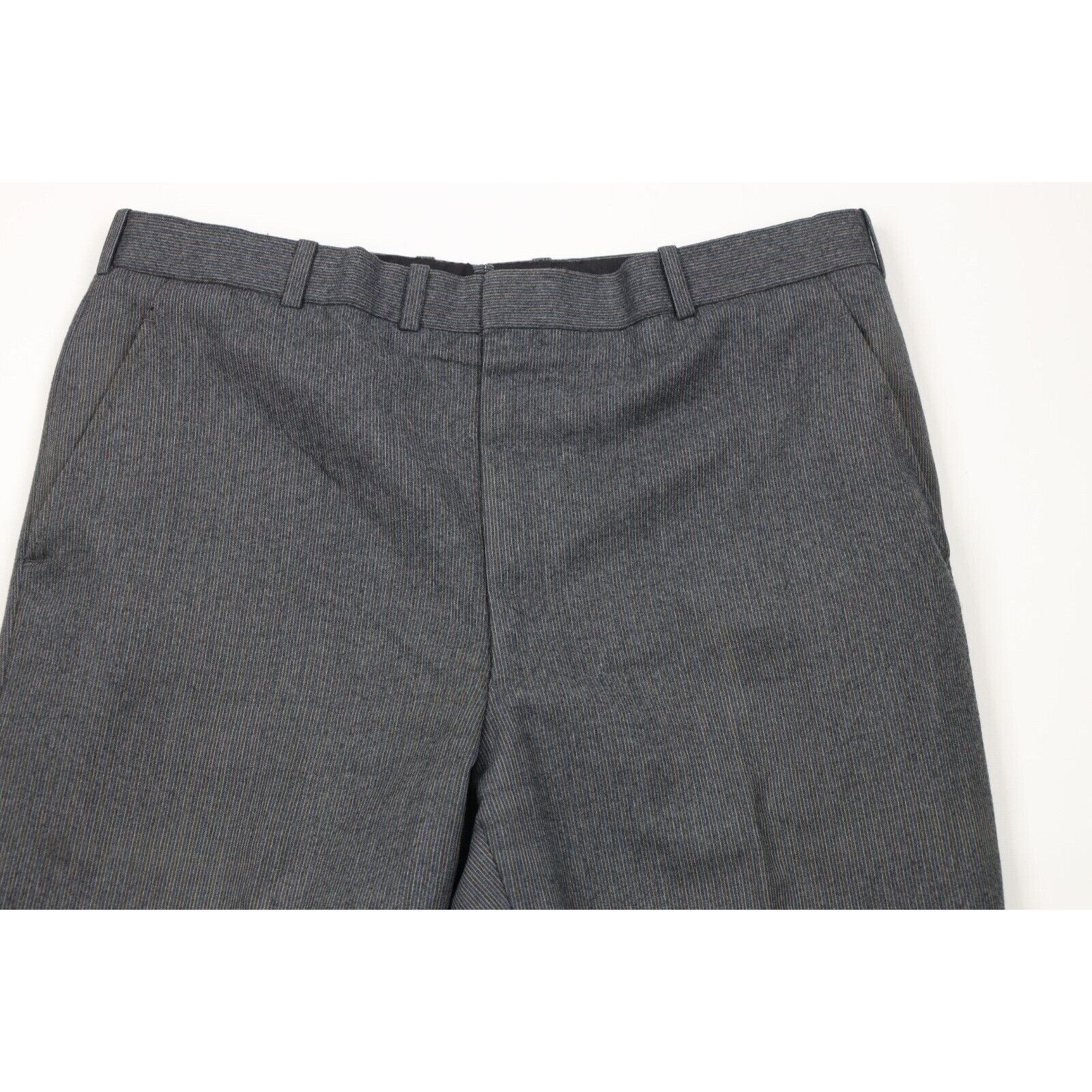 Hickey Freeman × Vintage Vintage 80s Hickey Freeman Boardroom 2 Piece Wool Suit Size 44R - 9 Thumbnail