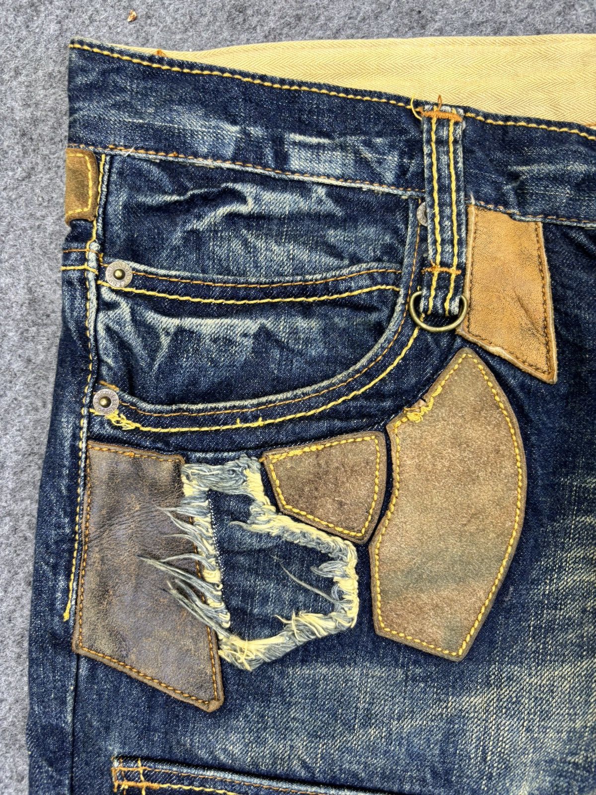 Tornado Mart 💥Super Flare💥Archival Tornado Mart Multipockets Denim K21 Size US 34 / EU 50 - 7 Thumbnail