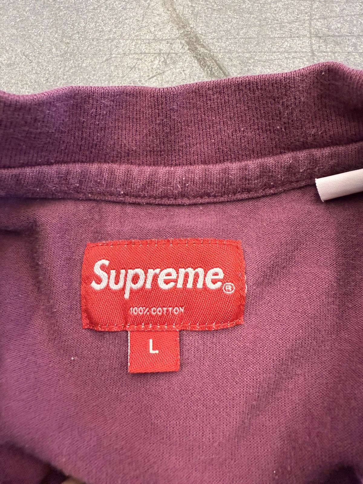 Supreme FW21 Supreme Small Box Logo Tee Size US L / EU 52-54 / 3 - 6 Thumbnail