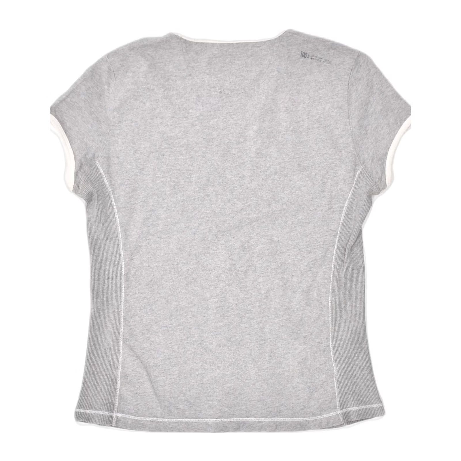 Champion CHAMPION Womens Heritage Classics Graphic T-Shirt Top Medium Grey UK 14 Size M / US 6-8 / IT 42-44 - 2 Thumbnail