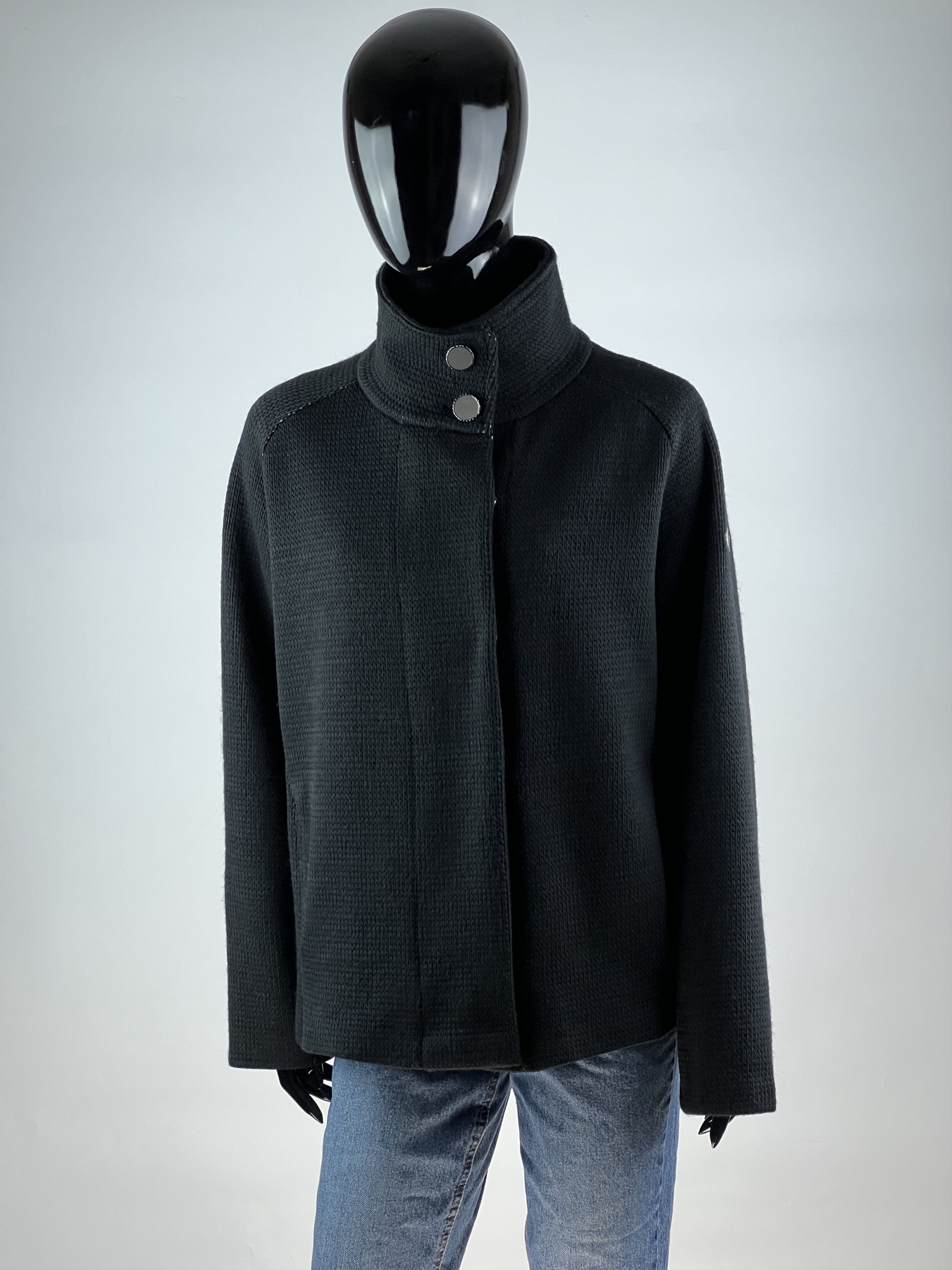 Other Etiqueta Negra Black Wool Jacket Size 44 Size M / US 6-8 / IT 42-44 - 1 Thumbnail
