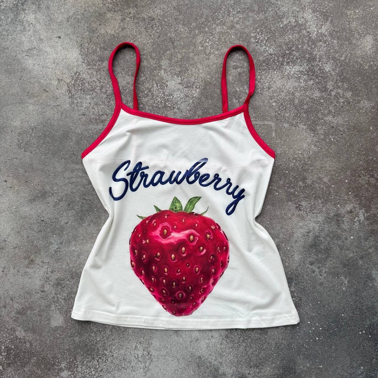 20471120 × Vintage Super Sexy Y2K Glamour Grunge Vintage Tank Top Size M / US 6-8 / IT 42-44 - 1 Thumbnail