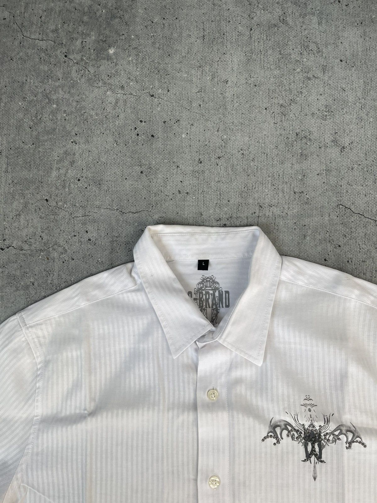 Affliction Y2K Japanese 🇯🇵 C-Brand Avant Garde Shirt Streetwear Hype Size US L / EU 52-54 / 3 - 5 Thumbnail