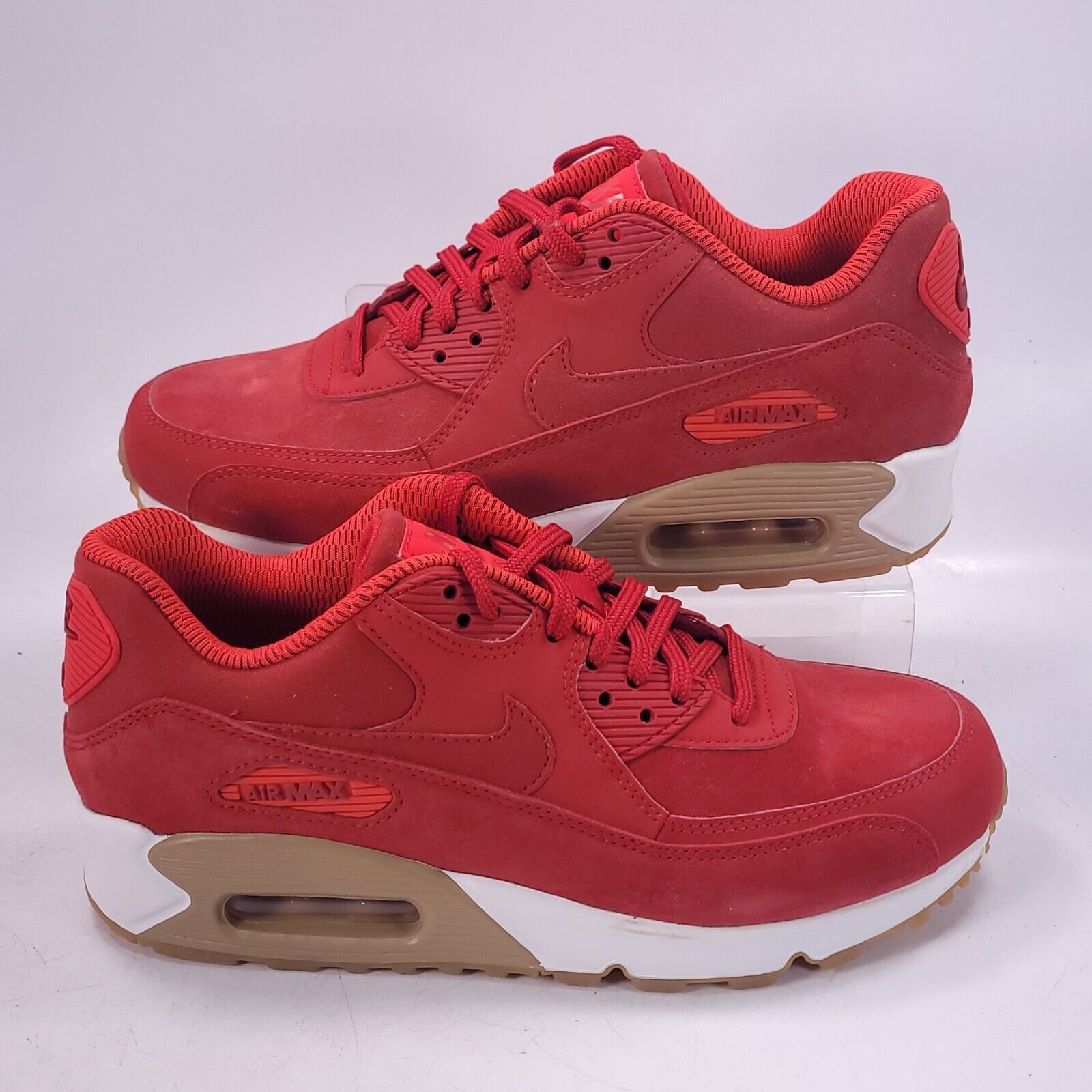Nike Nike Air Max 90 SE Shoe Womens Size 6.5 881105-602 Red White Size US 6.5 / IT 36.5 - 6 Thumbnail