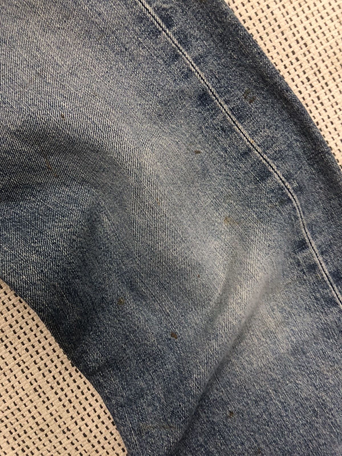 Edwin × Vintage Vintage Selvedge Redline Edwin 505 X w27 Size US 27 - 6 Thumbnail