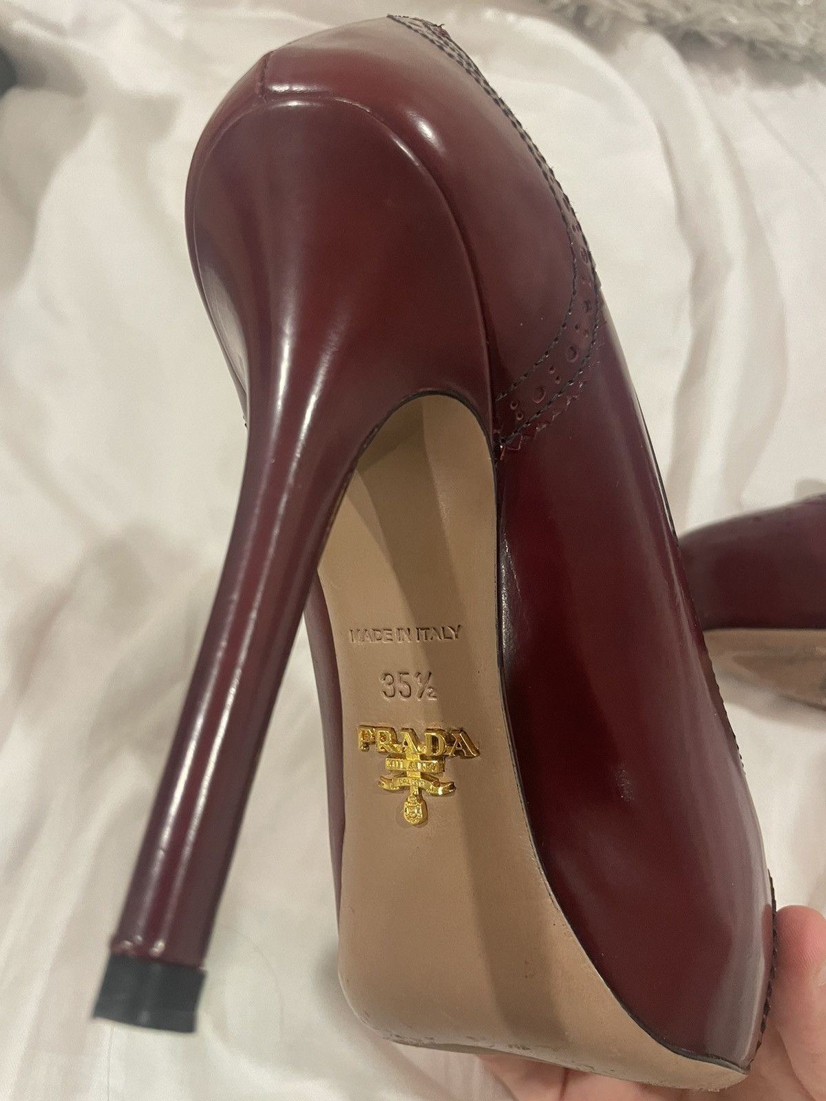 Prada Vintage Prada Heels Size US 5.5 / IT 35.5 - 4 Thumbnail