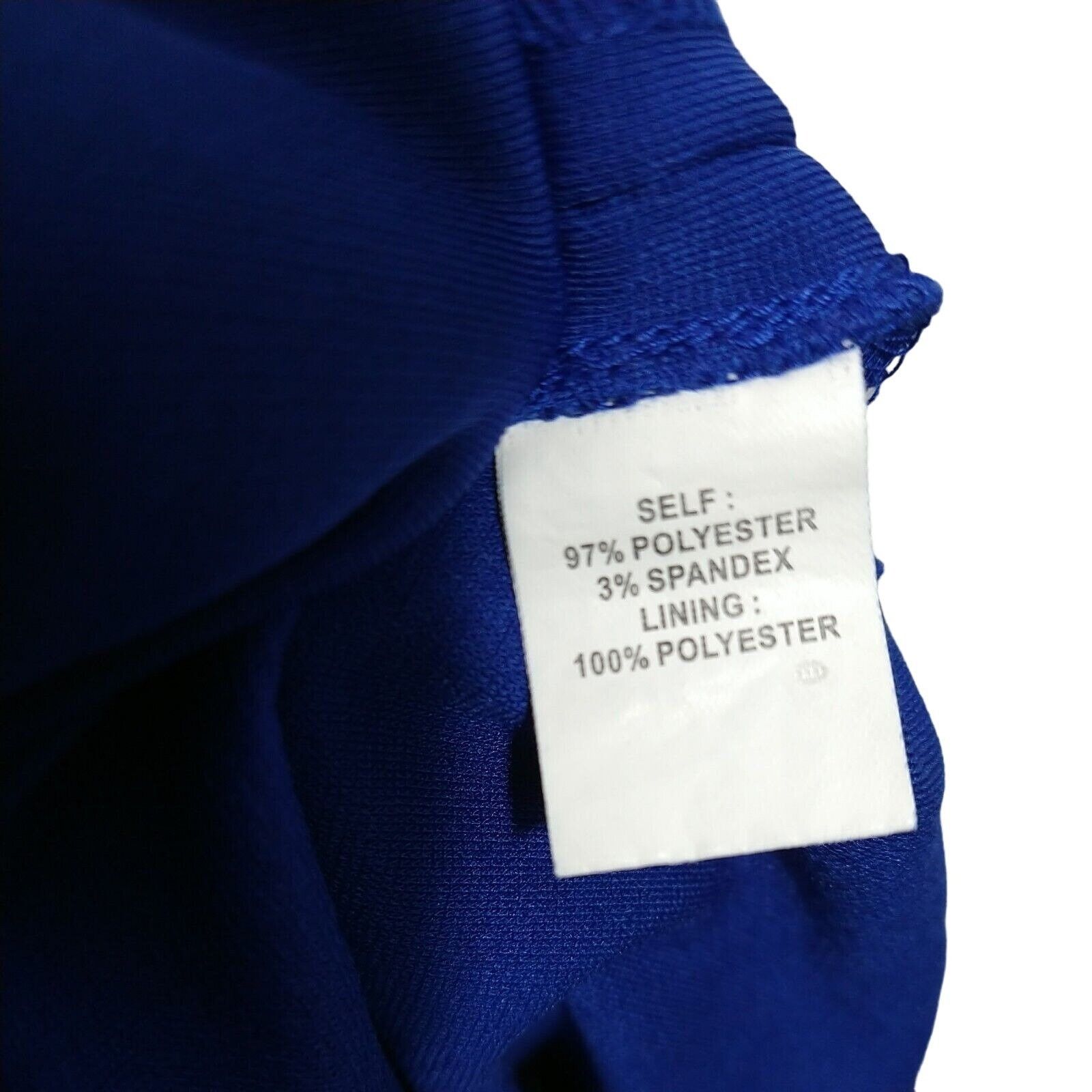 Other Kay Unger Sheath Dress Women Size 14 Blue 3/4 Sleeve Office Size XL / US 12-14 / IT 48-50 - 7 Thumbnail