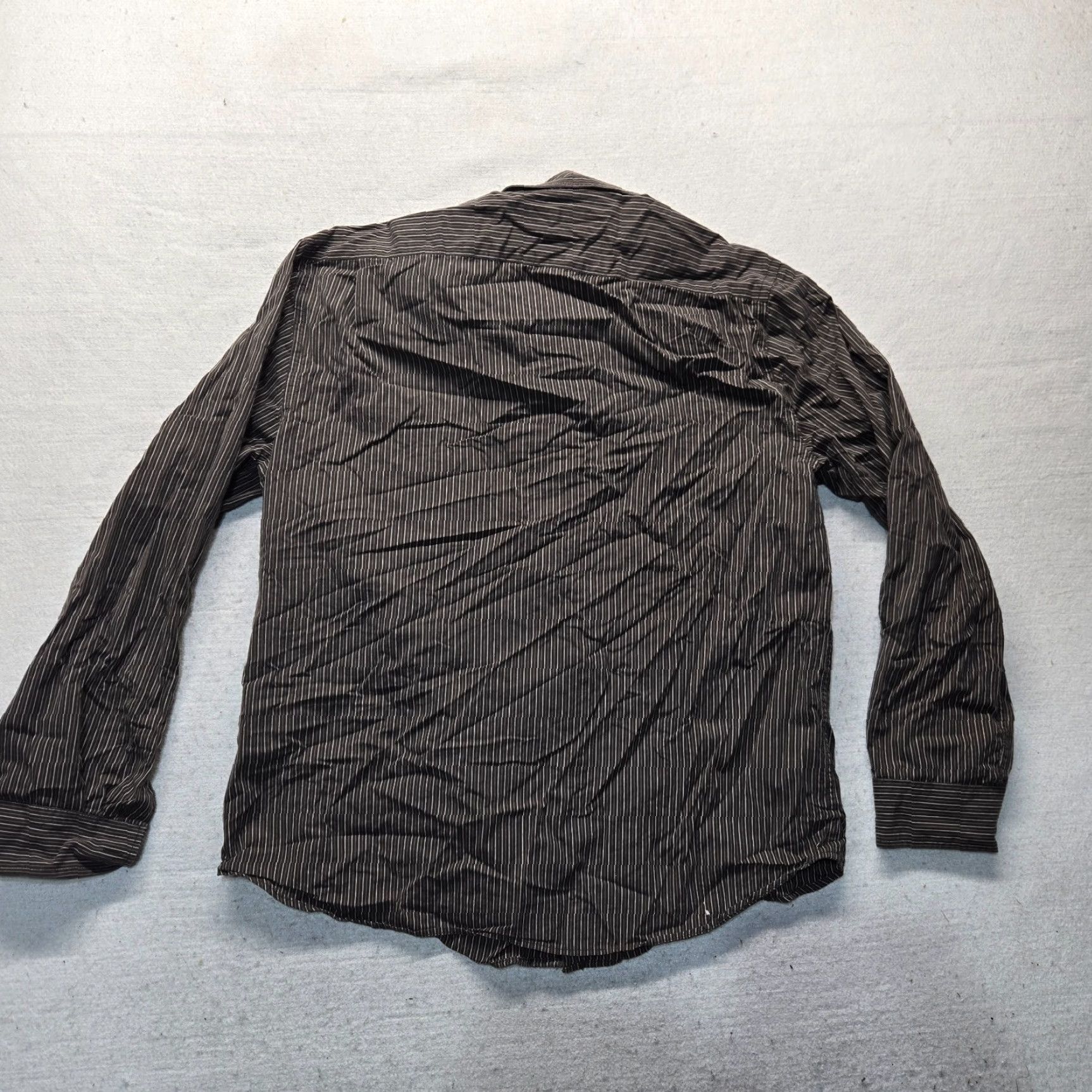 Old Navy Old Navy Shirt Button-Up Striped Long Sleeve Men XL Brown Cotton N/A Vintage: No Brand: Old Navy Size US XL / EU 56 / 4 - 7 Thumbnail