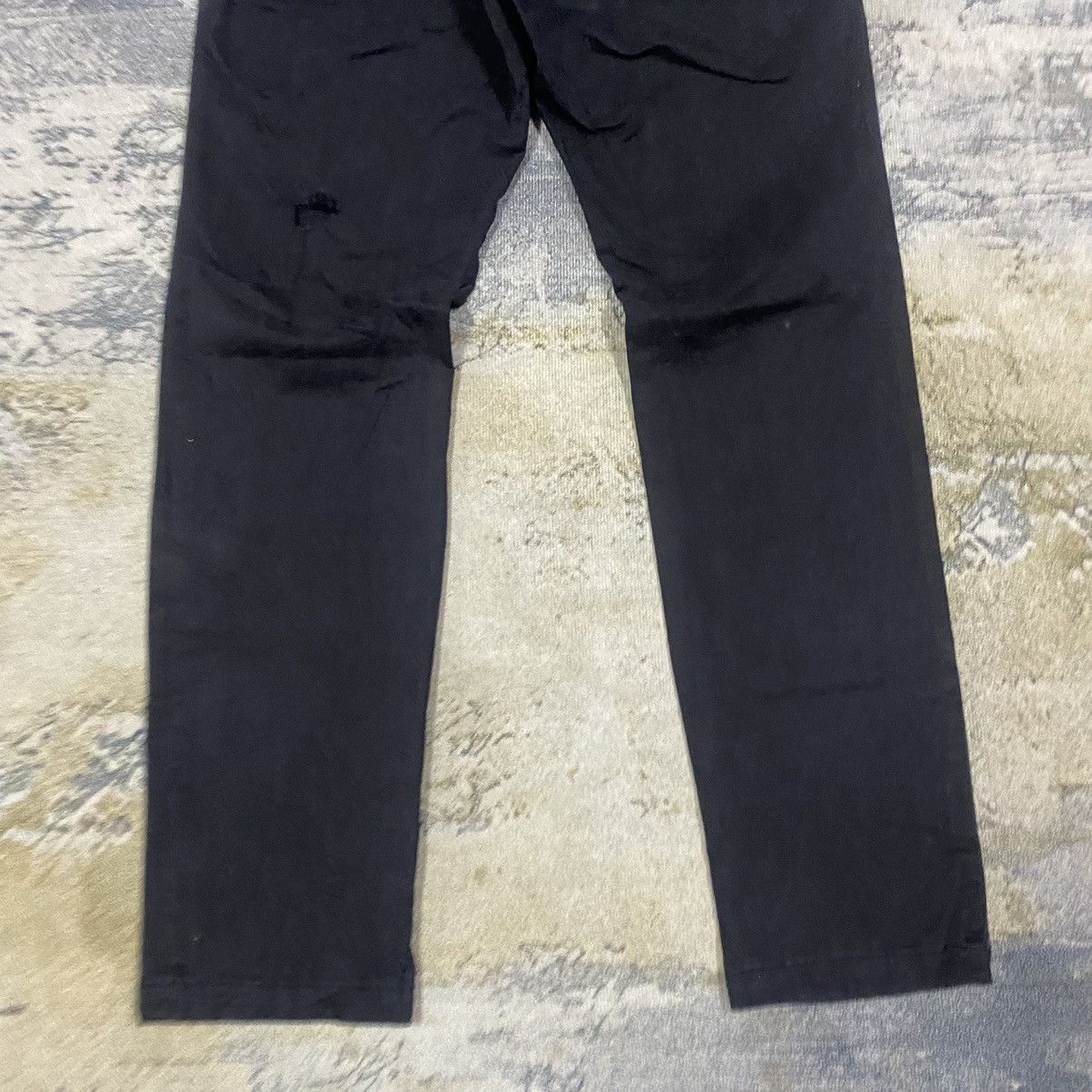 Japanese Brand Japan Global Work Black Chino Pants Size US 34 / EU 50 - 9 Thumbnail