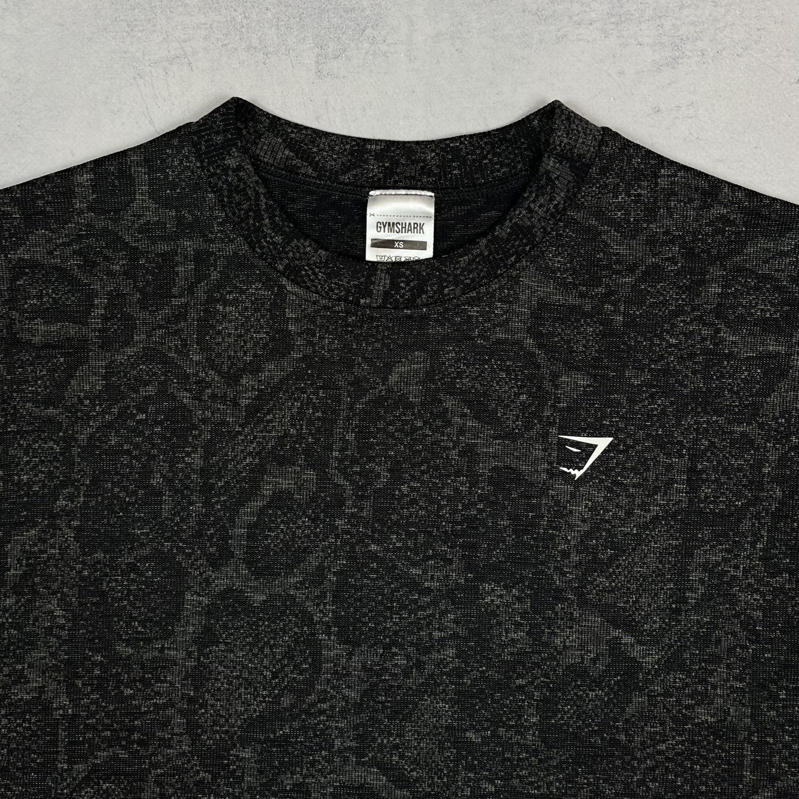 Gymshark Gymshark Textured Snakeskin Pettern T Shirt Size US XS / EU 42 / 0 - 7 Thumbnail