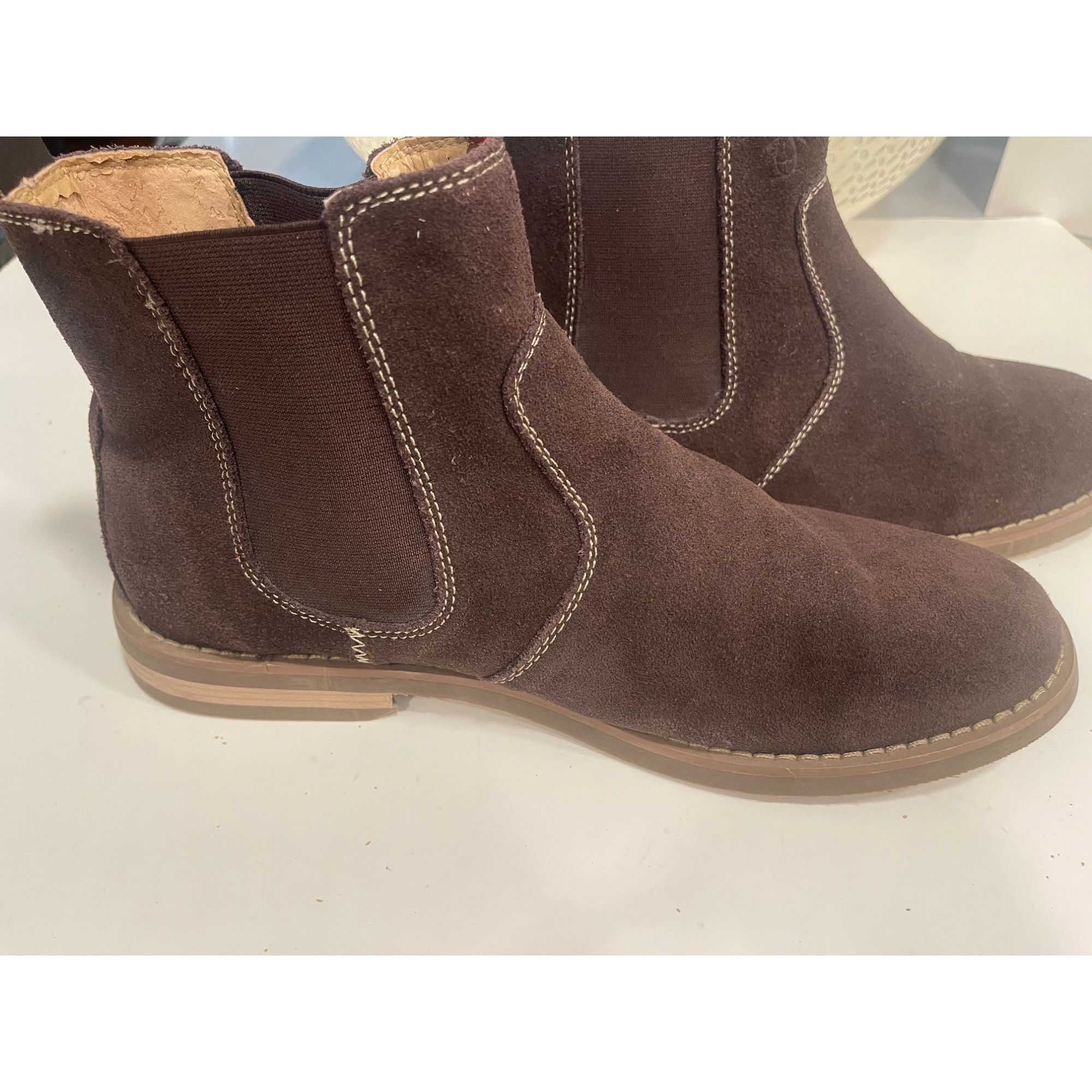 Original Penguin Penguin Suede Charlie Chaka Boots sz 11 Dark Brown Size US 11 / EU 44 - 10 Thumbnail