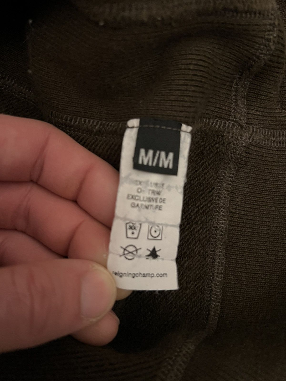 Reigning Champ Men’s Reigning Champ Midweight Hoodie in Olive Size US M / EU 48-50 / 2 - 9 Thumbnail