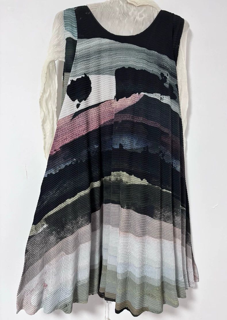 Issey Miyake Issey Miyake size:one size Ink-wash dress Size S / US 4 / IT 40 - 6 Thumbnail